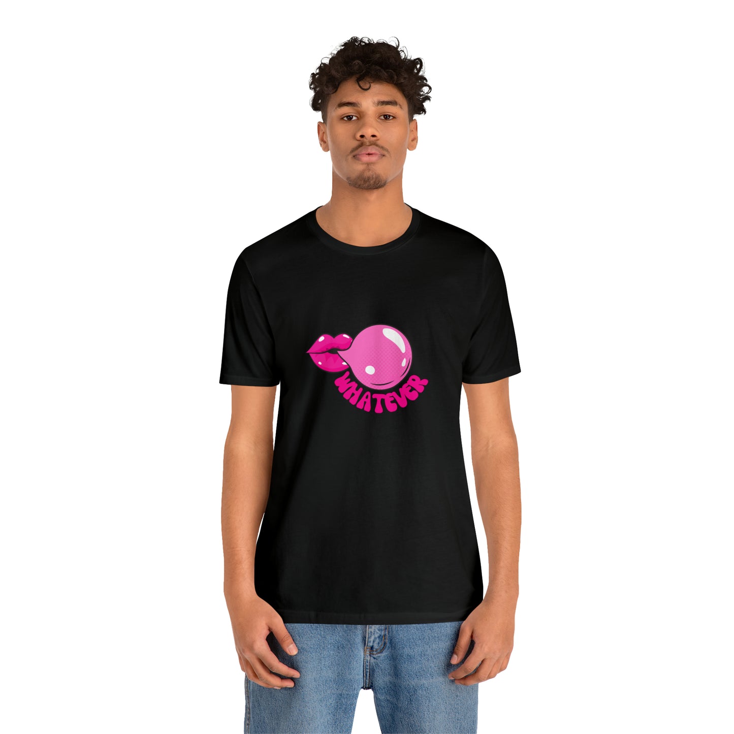 Whatever bubblegum T-Shirt Aesthetic Shirt Trendy Shirt Shirt With Words On Back Positive Gift for him Gift for her boho shirt hippie soul