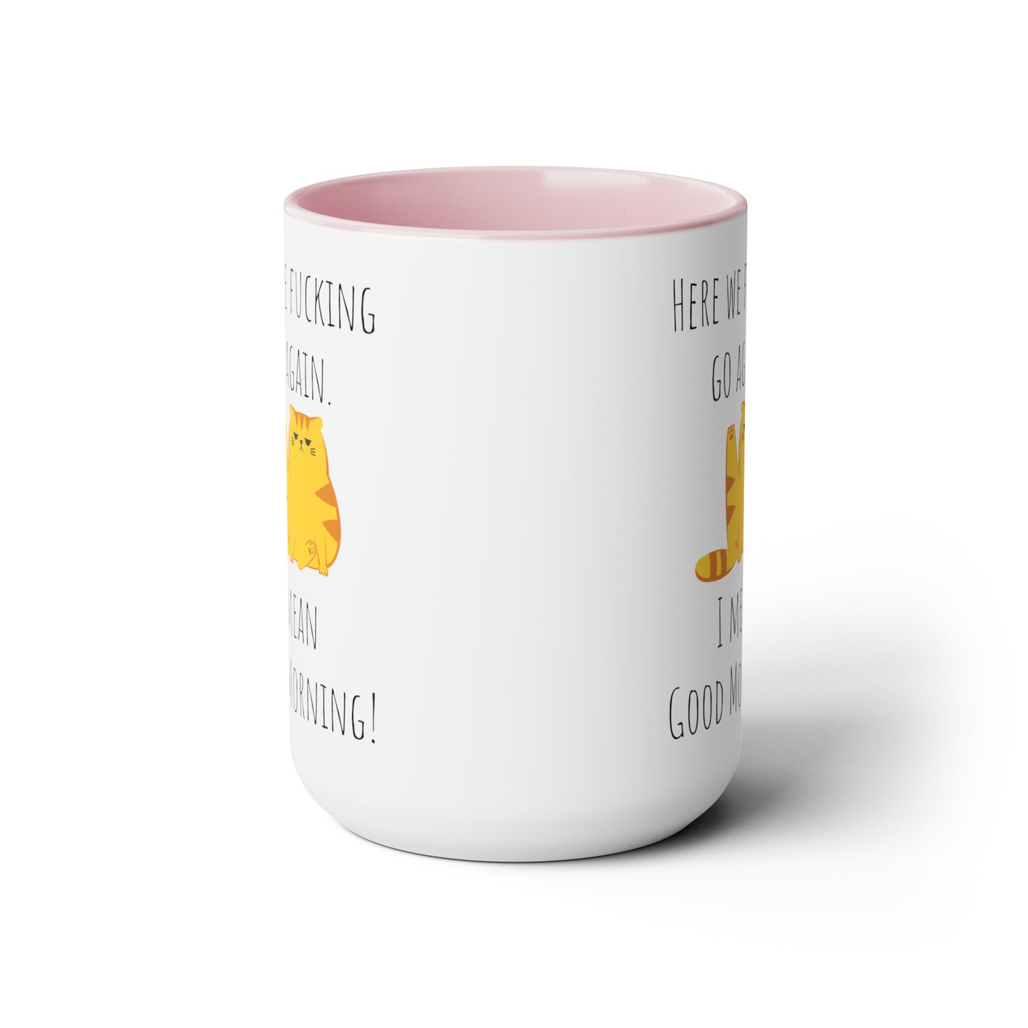 Funny grumpy cat mug funny Coffee Mug Fucking glorious morning mug cat mug gift for her Mug funny gift for wife tea Christmas gift 15oz