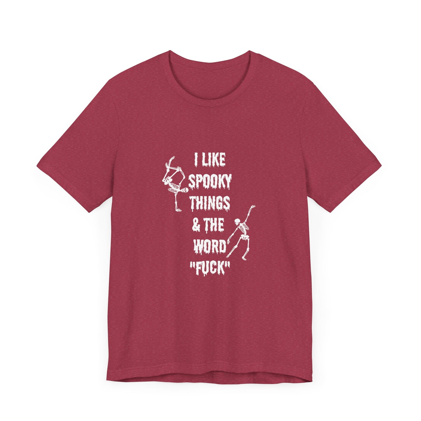 Halloween Shirt funny Halloween spooky things and the word fuck shirt spooky shirt shirt wizard Halloween shirt  bestie Halloween Christmas