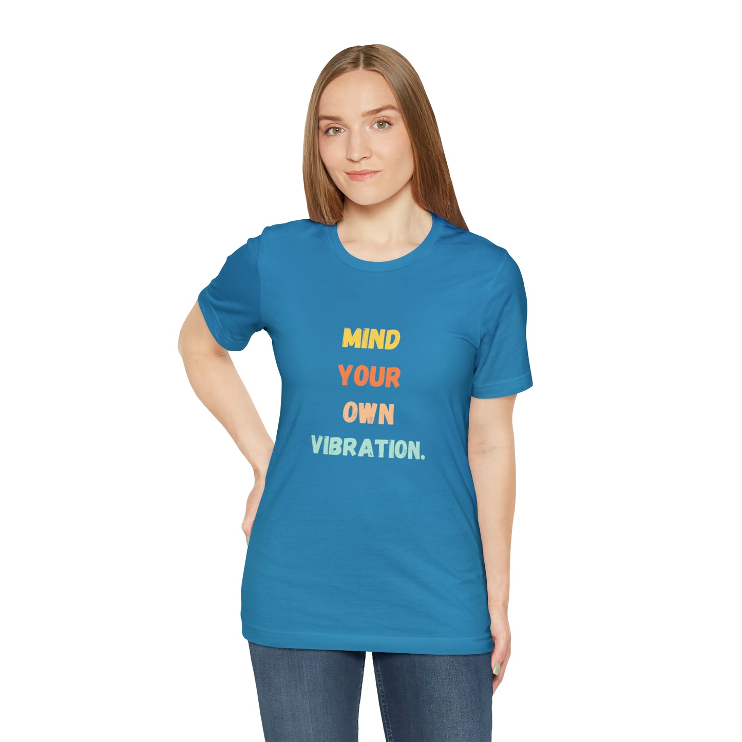 Spiritual shirt Mind your own vibration t-shirt Zen gift for her gift for him yogawear meditation gifts best friend Christmas gift