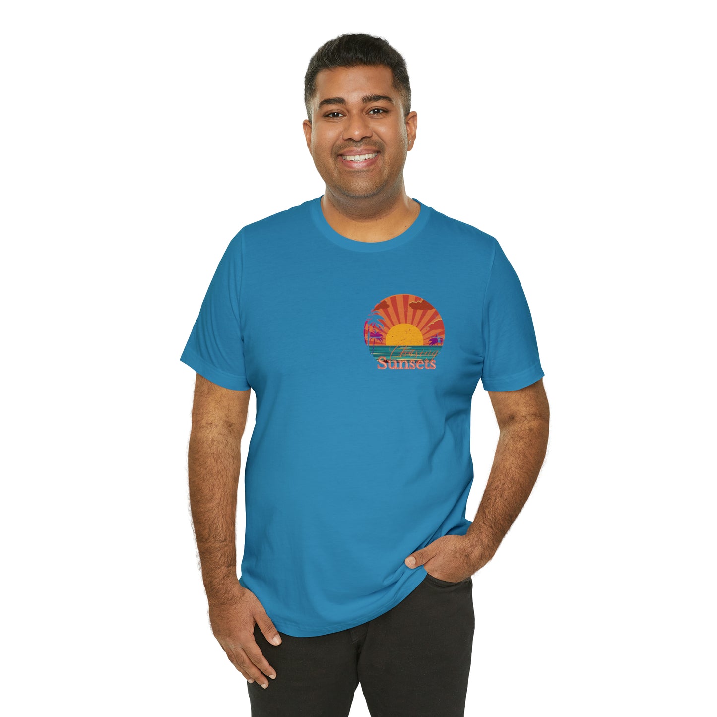 Chasing Sunsets shirt Adventurer shirt Good vibes only T shirt gift for her gift for him vacation shirt best friend