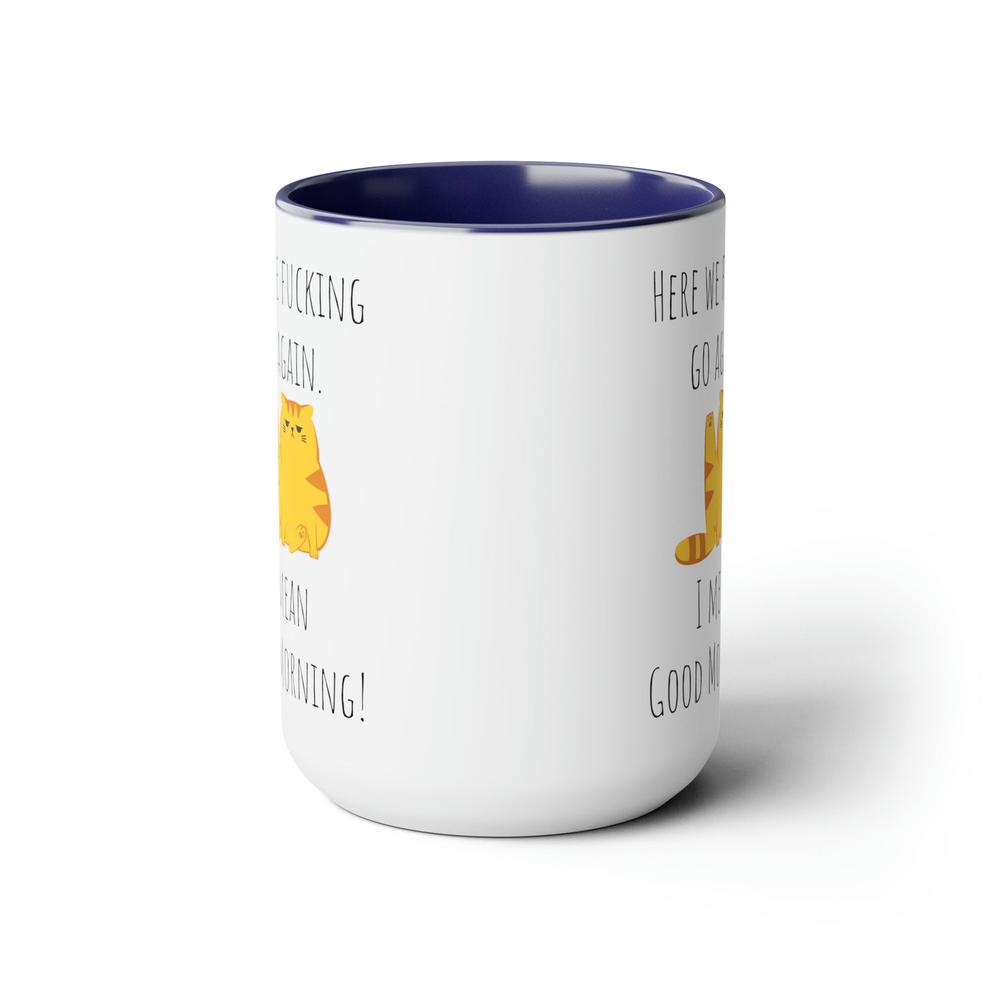 Funny grumpy cat mug funny Coffee Mug Fucking glorious morning mug cat mug gift for her Mug funny gift for wife tea Christmas gift 15oz