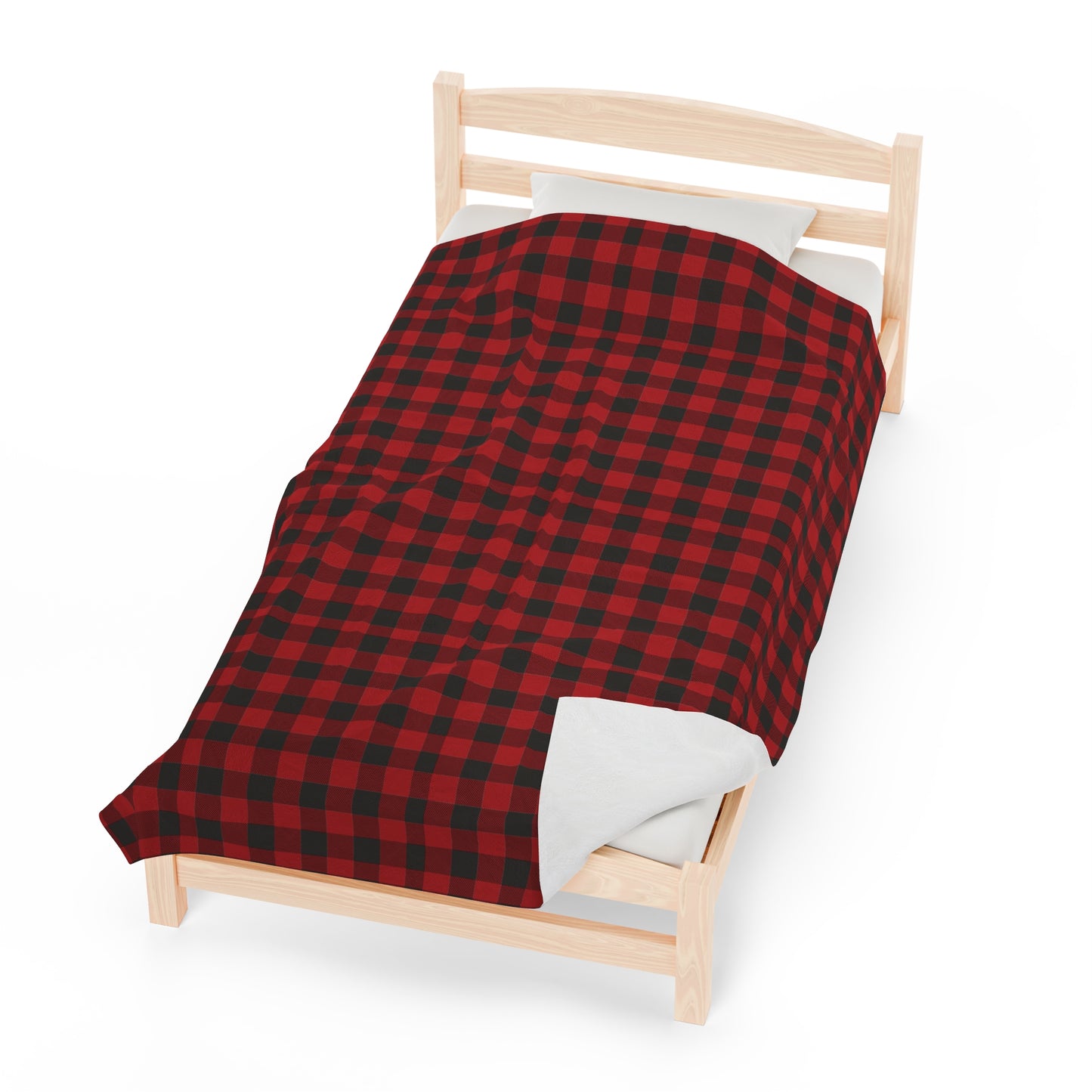 Plaid Christmas Blanket holiday blanket christmas movie watching blanket Merry christmas  blanket Velveteen Plush Blanket