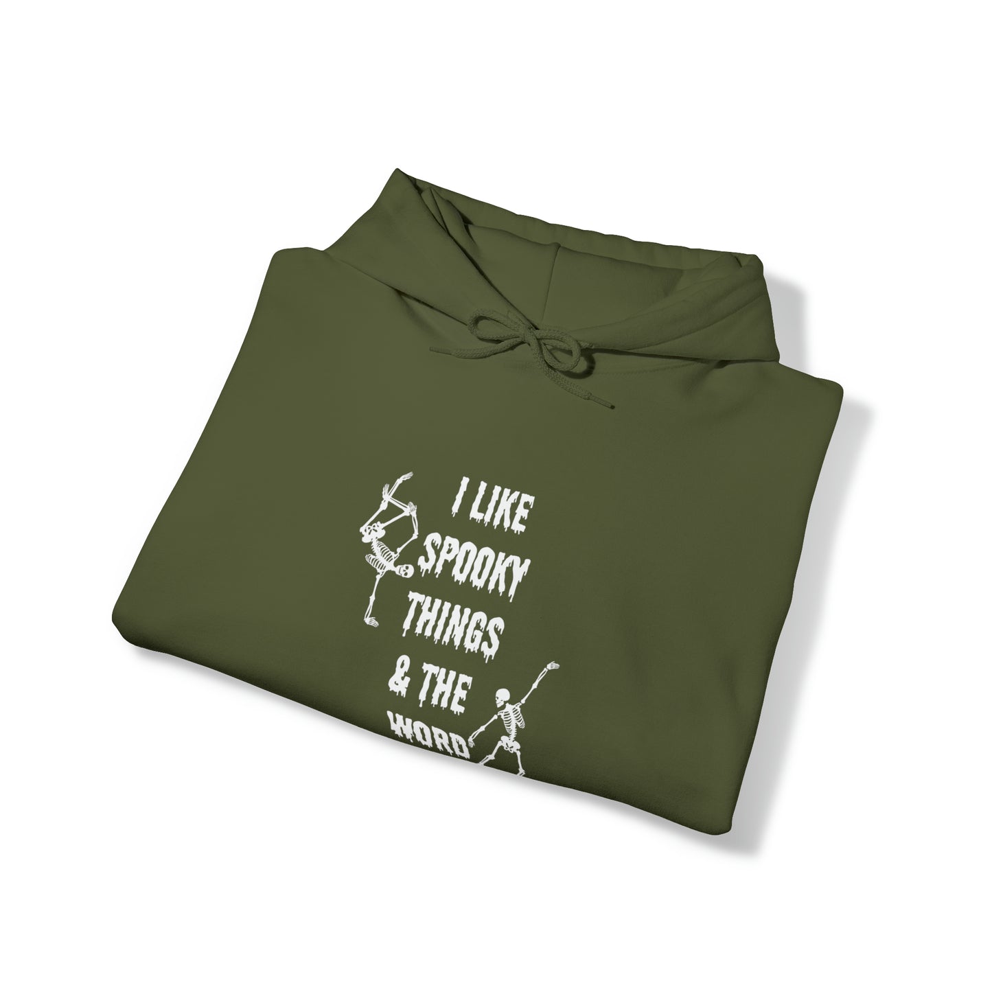 Spooky things and the word fuck sweater Halloween Sweatshirt shirt spooky Shirt Funny Halloween Horror gift for him gift for her unisex