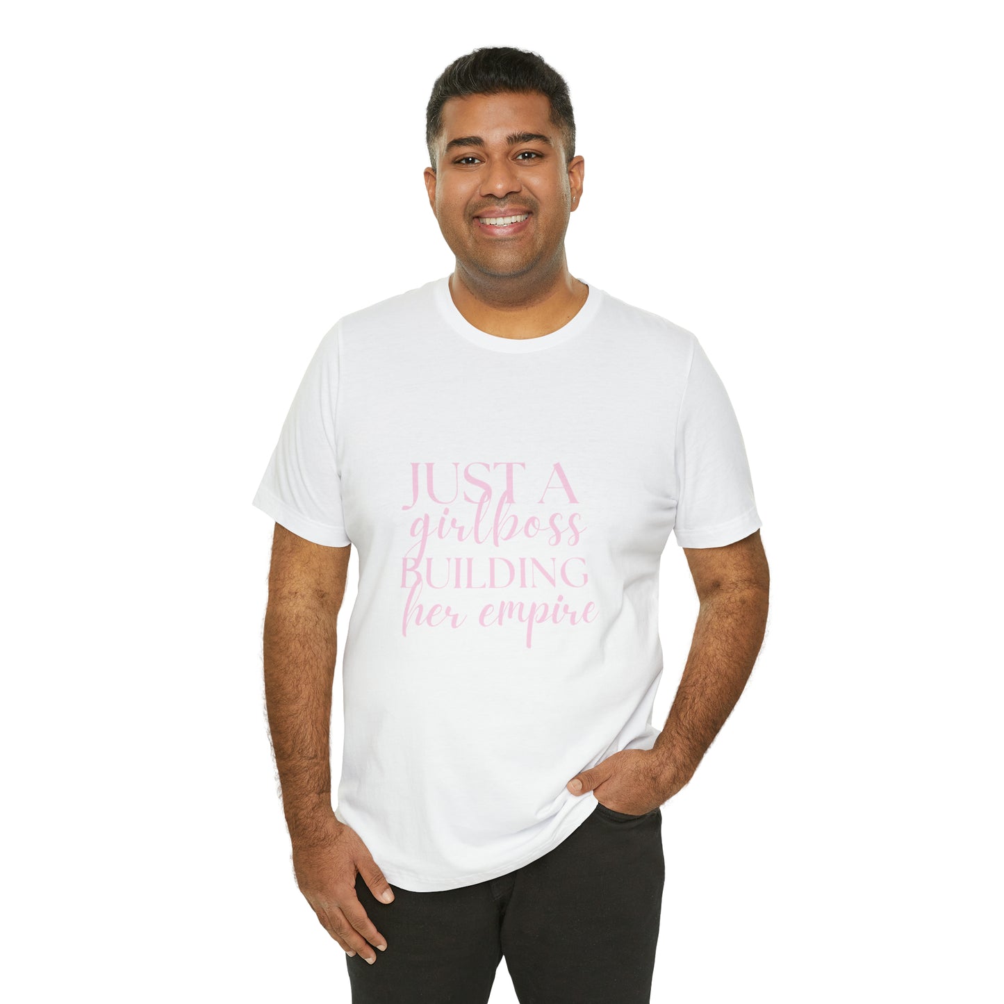 Girlboss shirt, Just a girlboss building her empire tee, Bossbabe sweater, entrepreneur Unisex shirt, vacation shirt, best friend