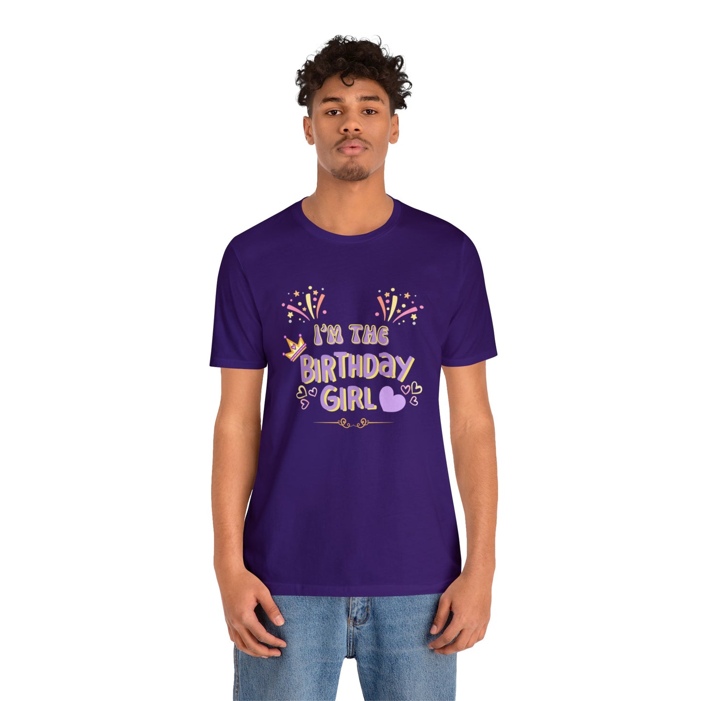 I'm the Birthday girl shirt birthday girl shirt birthday shirt gift for her best friend gift birthday party attire month Tshirt birthday