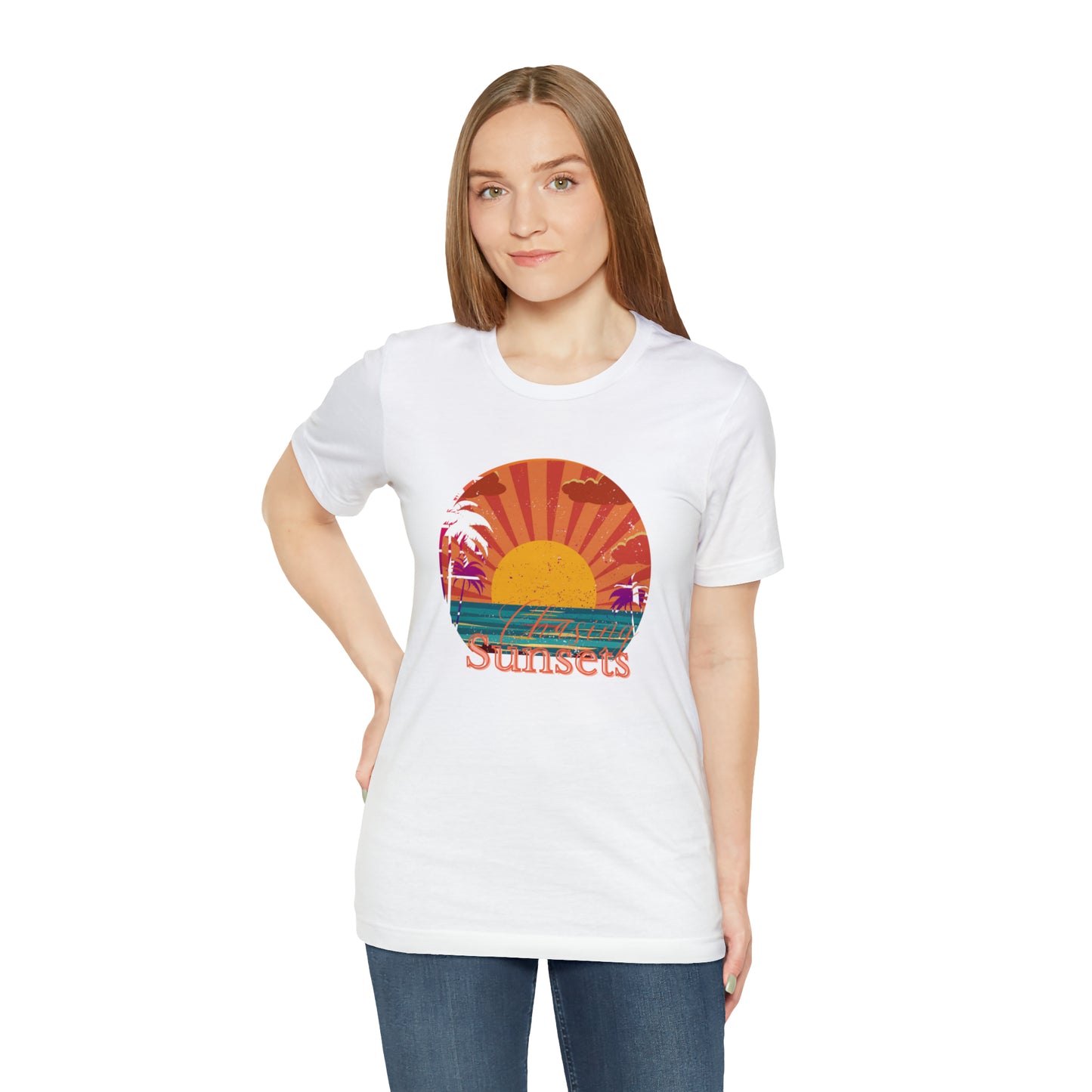 Chasing Sunsets shirt Adventurer shirt Good vibes only T shirt gift for her gift for him vacation shirt best friend