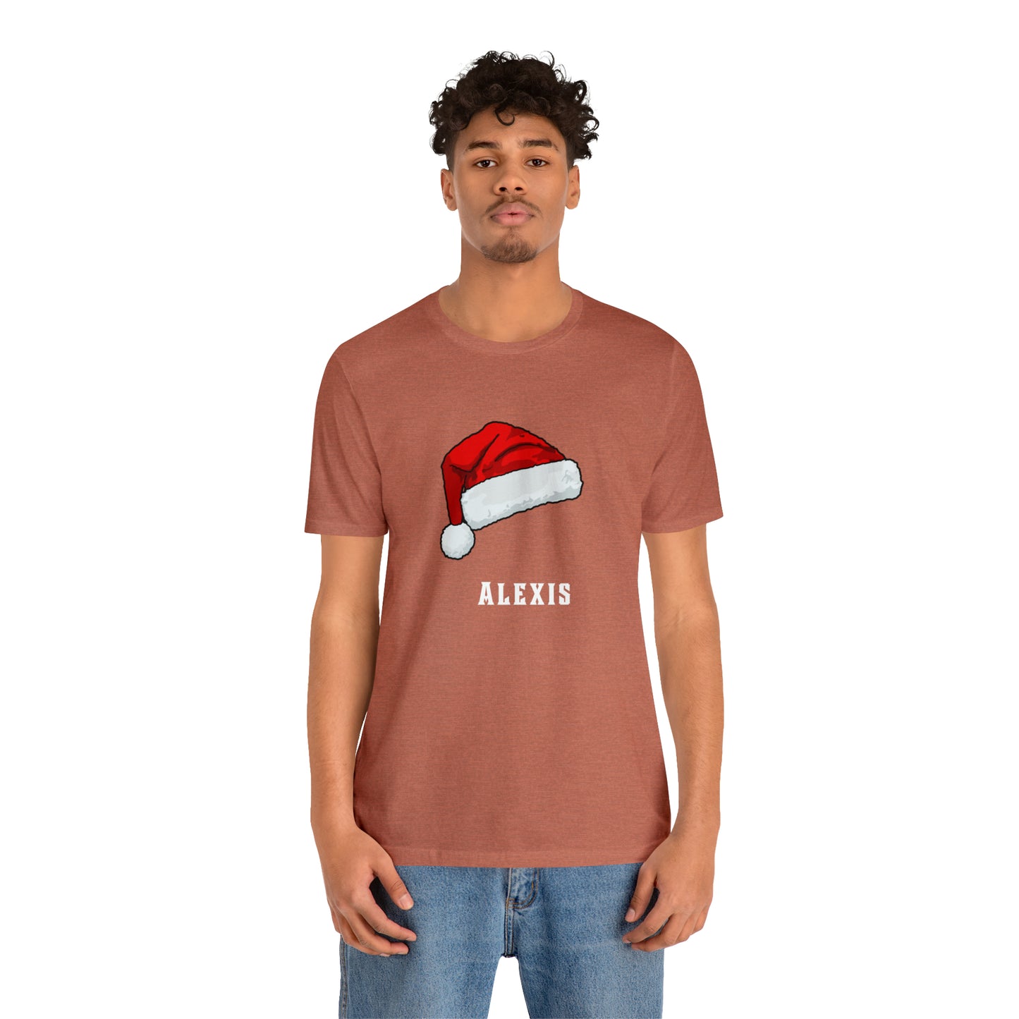 Matching Family Christmas Shirts, Santa claus Hat family tshirts Family Christmas Shirt, Matching Xmas Tees Custom Christmas T shirt photos