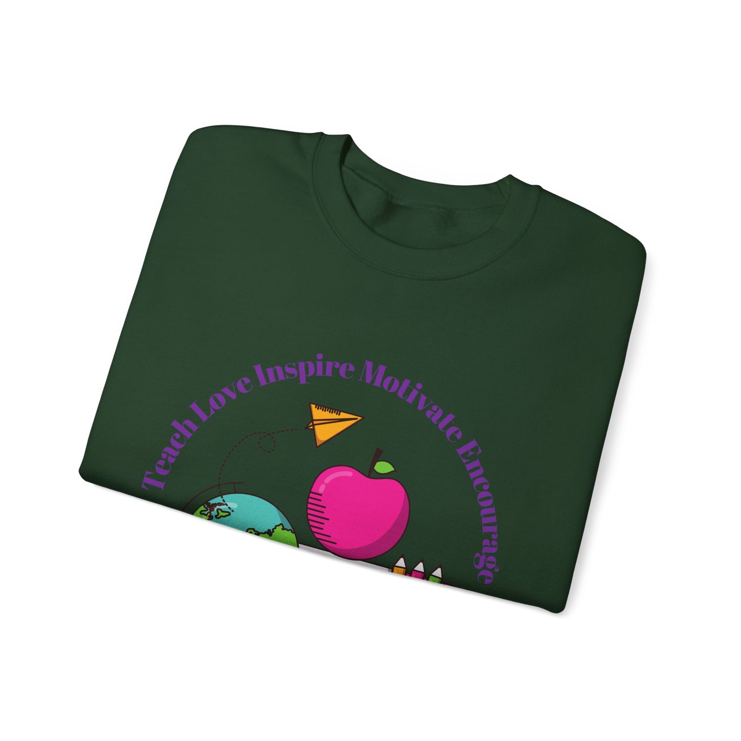 Teacher love motivate sweater gift for her teacher sweater custom sweater funny Valentine's sweater gift for him professor gift birthday
