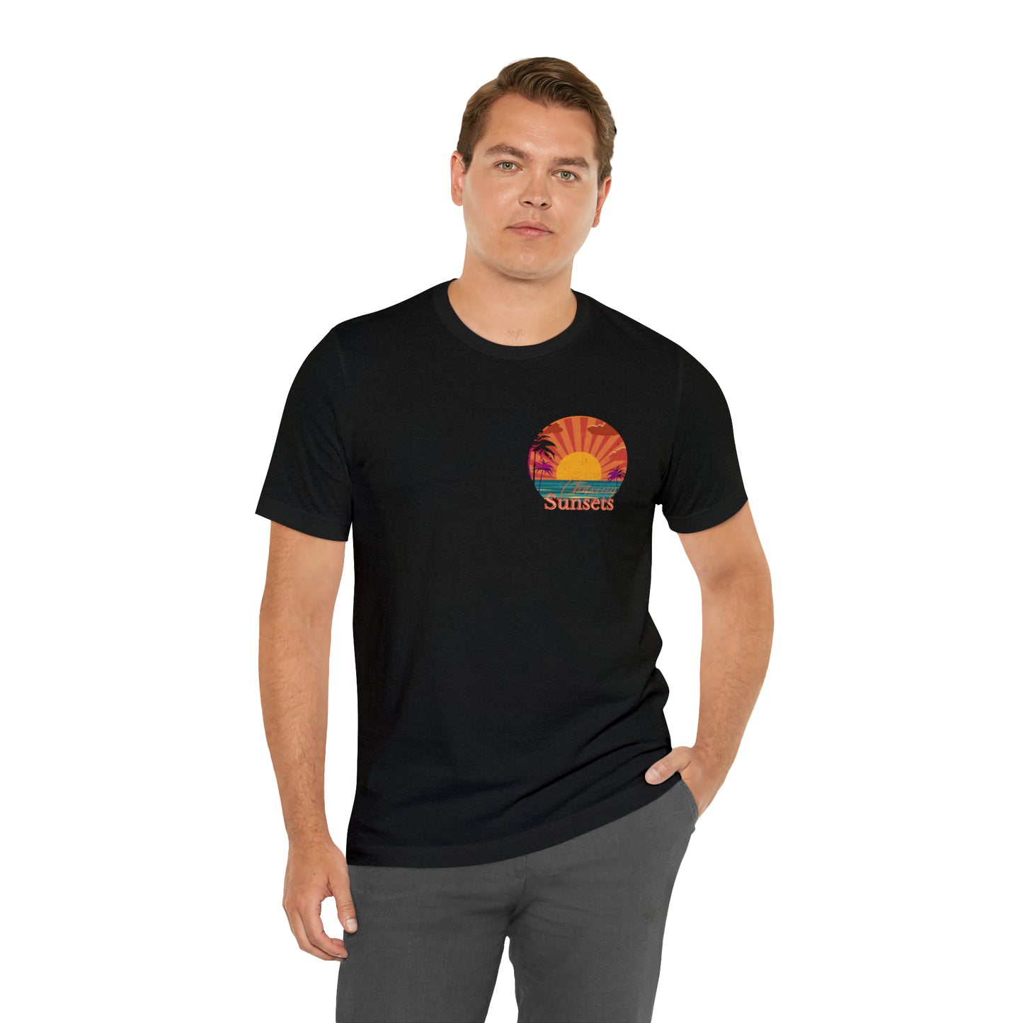Chasing Sunsets shirt Adventurer shirt Good vibes only T shirt gift for her gift for him vacation shirt best friend