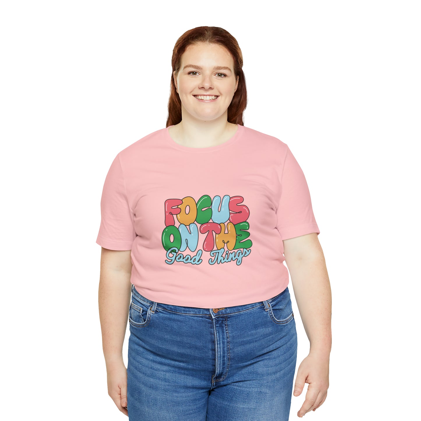 Focus on the good things shirt positive vibes shirt good vibes tee yogawear zen clothes bohemian top Women's Christmas gift for her for him