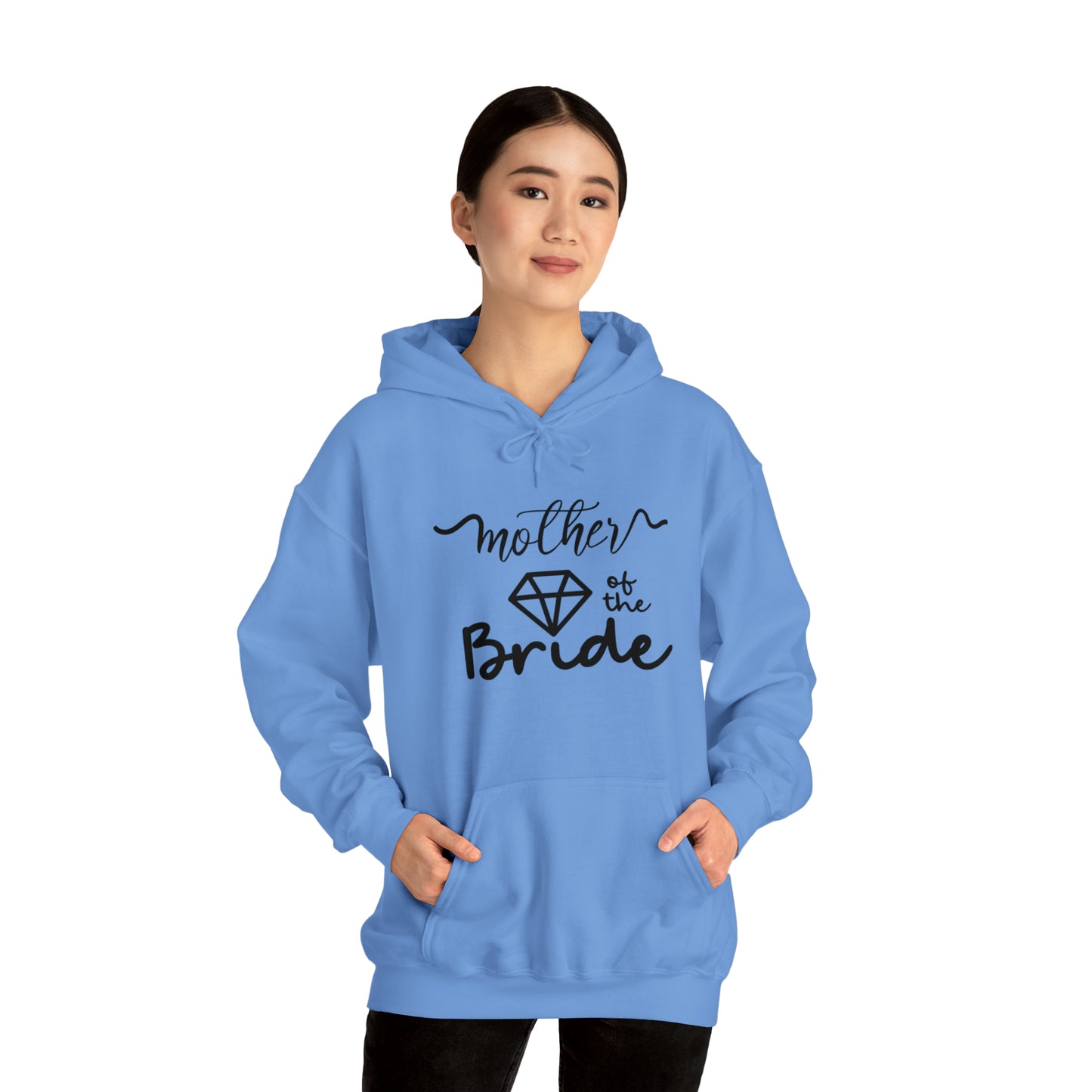 Mother of the bride Hoodie, bridal party clothes, wedding shower gift, Birthday gift for her, Pink gift, Galantine gift for her, unisex