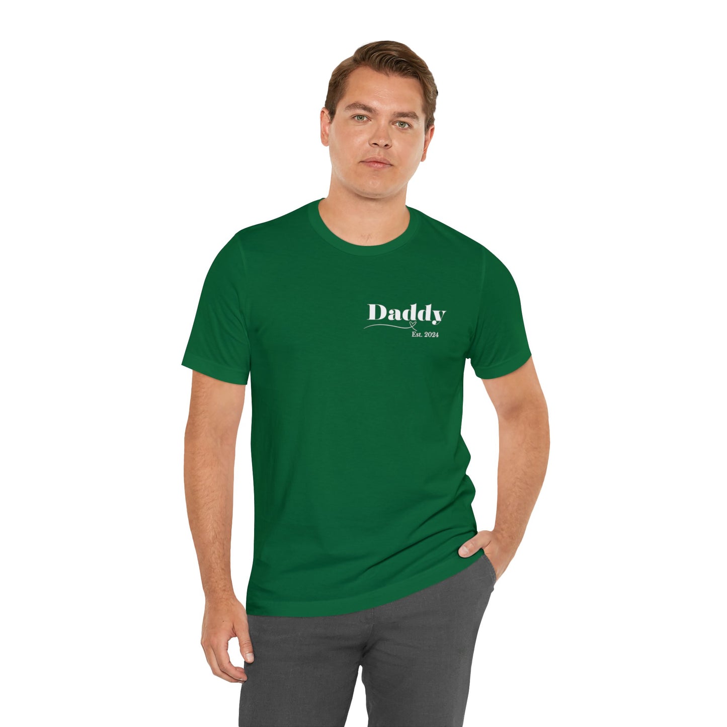 Daddy shirt pregnancy reveal shirt New dad gift dad shirt new mom shirt Christmas gift for her gift for him bridal shower gift