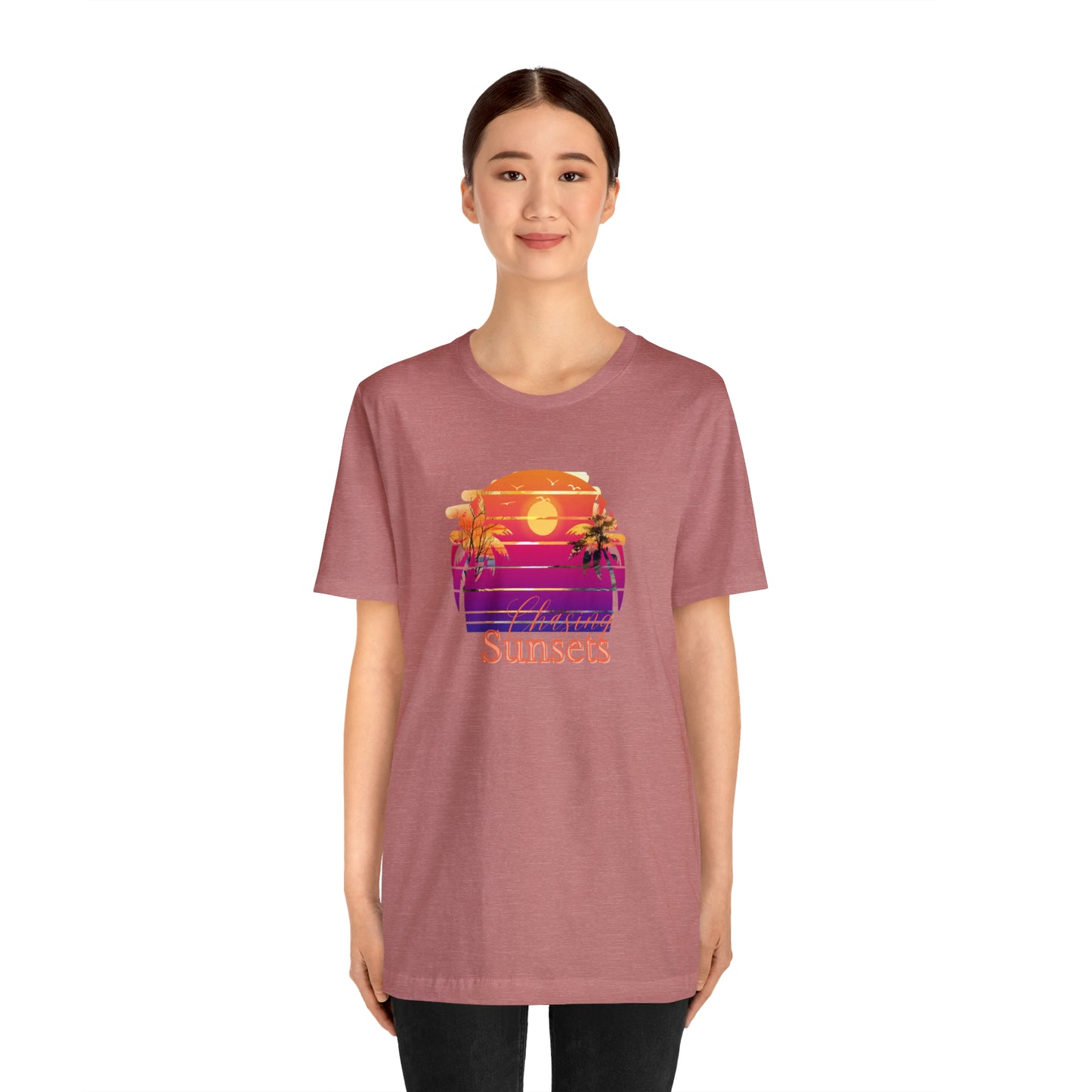 Chasing Sunsets shirt Life is an Adventure shirt Good vibes only shirt Adventurer shirt gift for her gift for him vacation shirt best friend