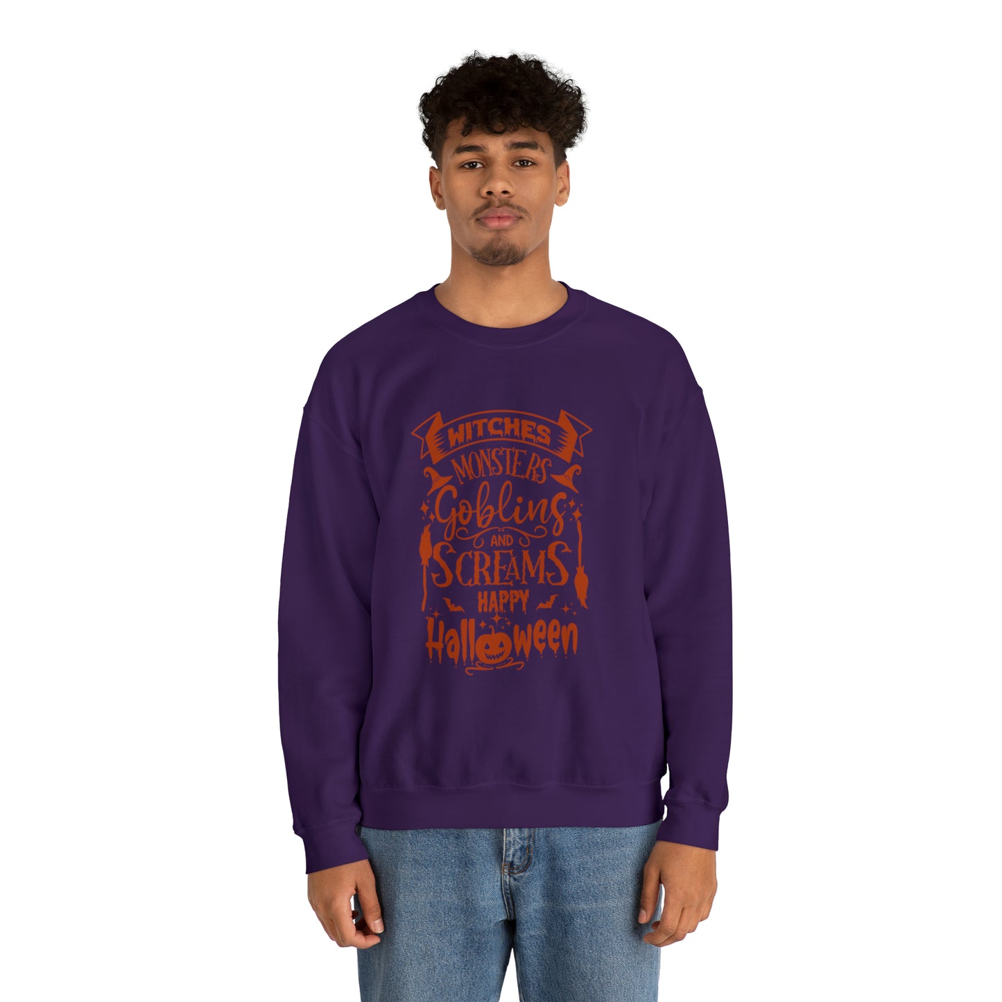 Witches Monsters Halloween Sweatshirt Ghostface Shirt Funny Halloween Horror Shirt Halloween Women's Sweatshirt Funny Halloween Tee Unisex