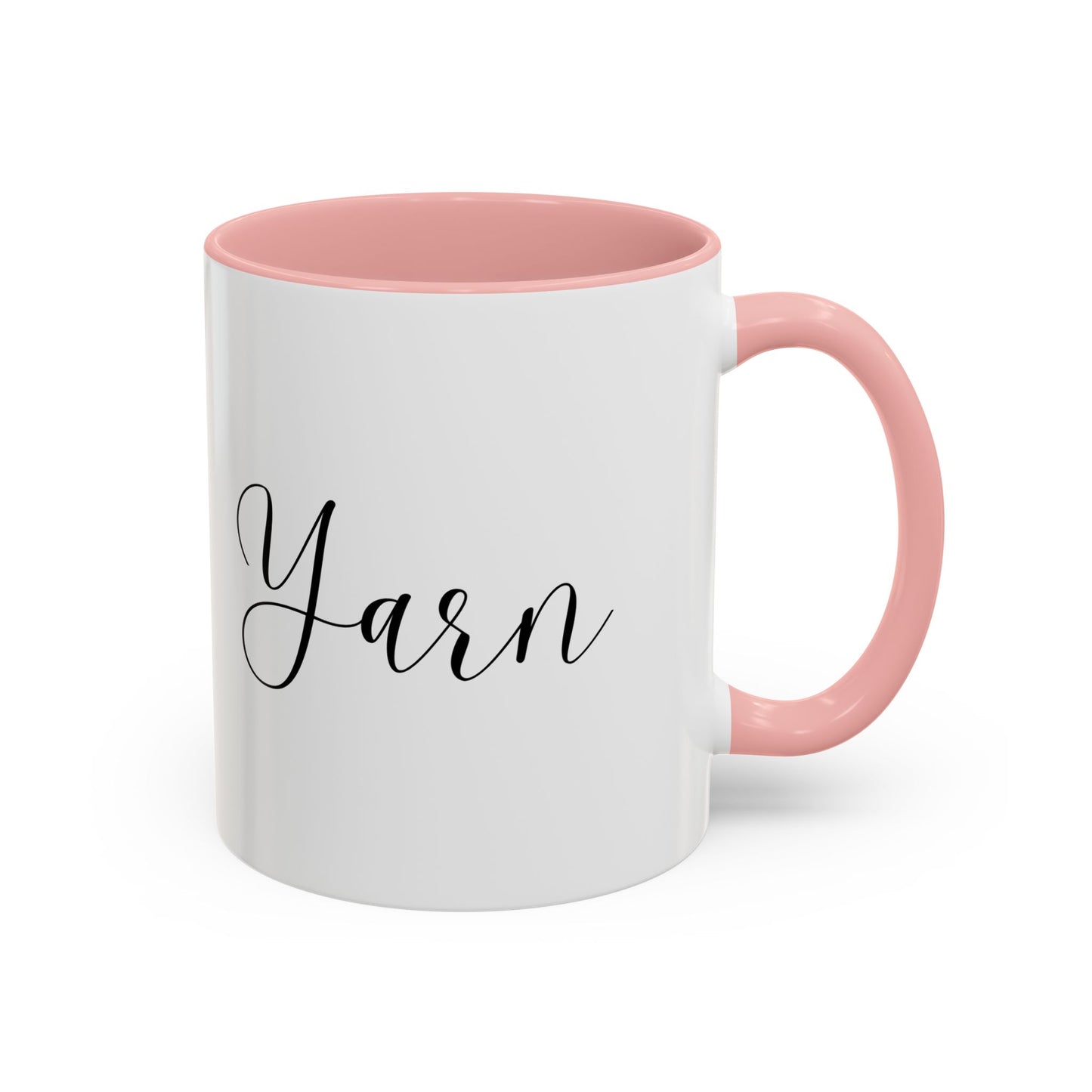 Yarn lover gift black mug Crochet lover gift yarn lover gift knitting gift coffee lover gift tea gift for her gift for him Coffee Mug 11oz