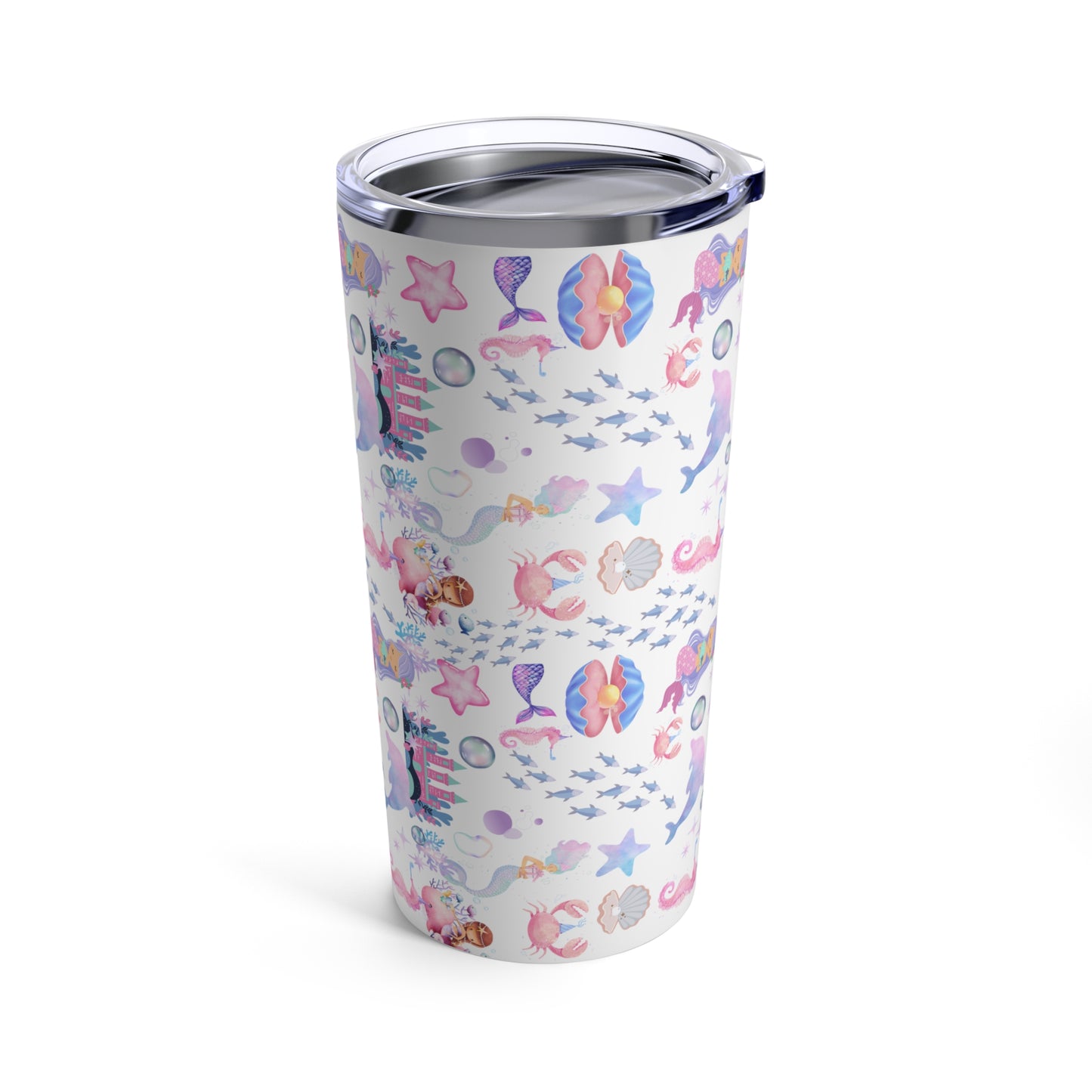 Mermaid birthday gift tumbler Birthday party gift for her Appreciation week skinny Steel Tumbler 20oz Christmas gift