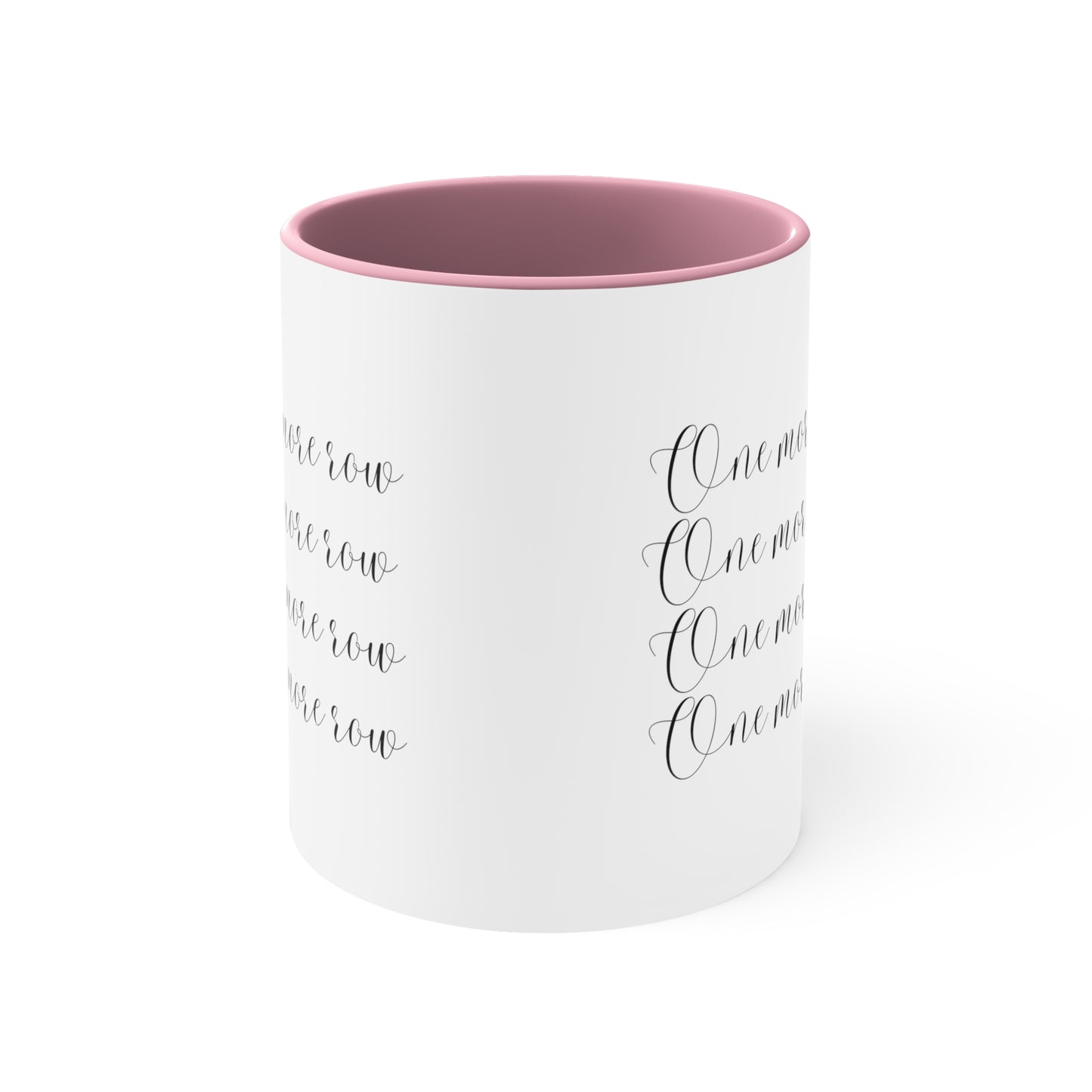 Yarn mug Crochet lover gift yarn lover gift knitting gift one more row gift coffee lover gift tea gift for her gift for him Coffee Mug 11oz
