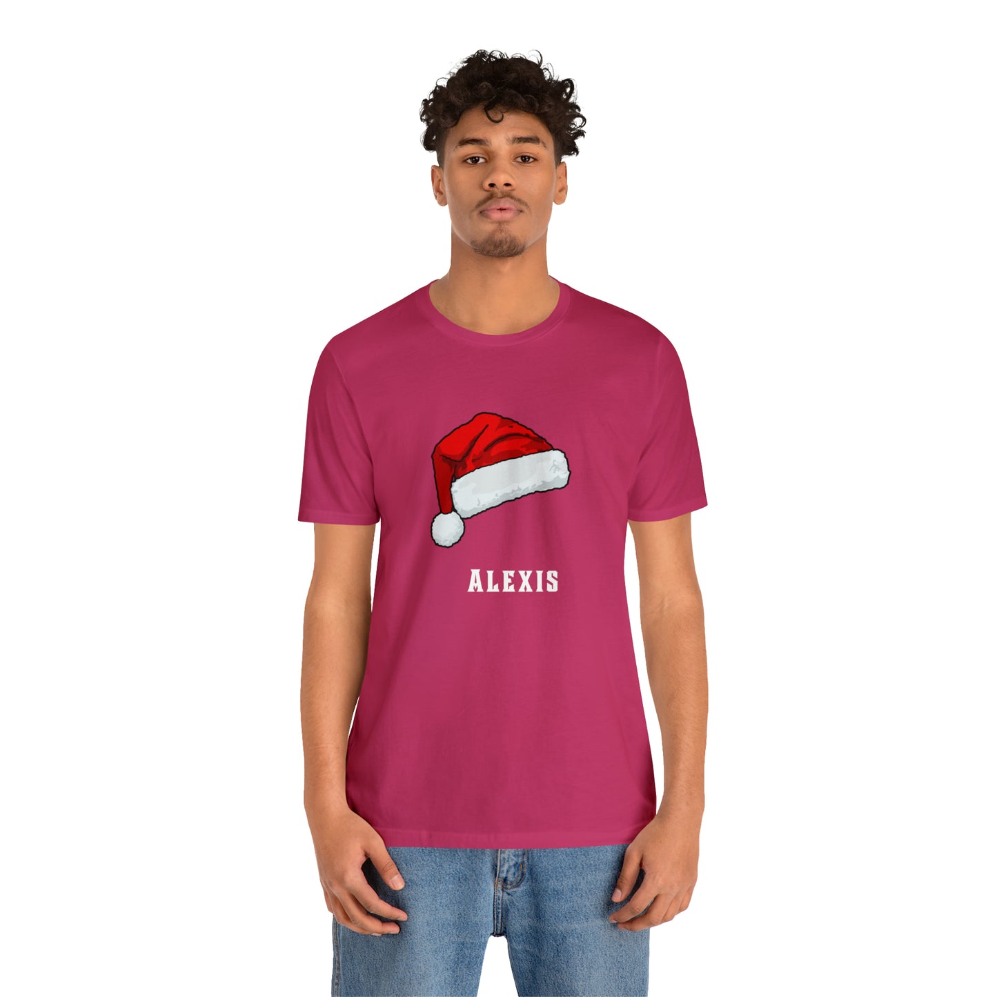 Matching Family Christmas Shirts, Santa claus Hat family tshirts Family Christmas Shirt, Matching Xmas Tees Custom Christmas T shirt photos