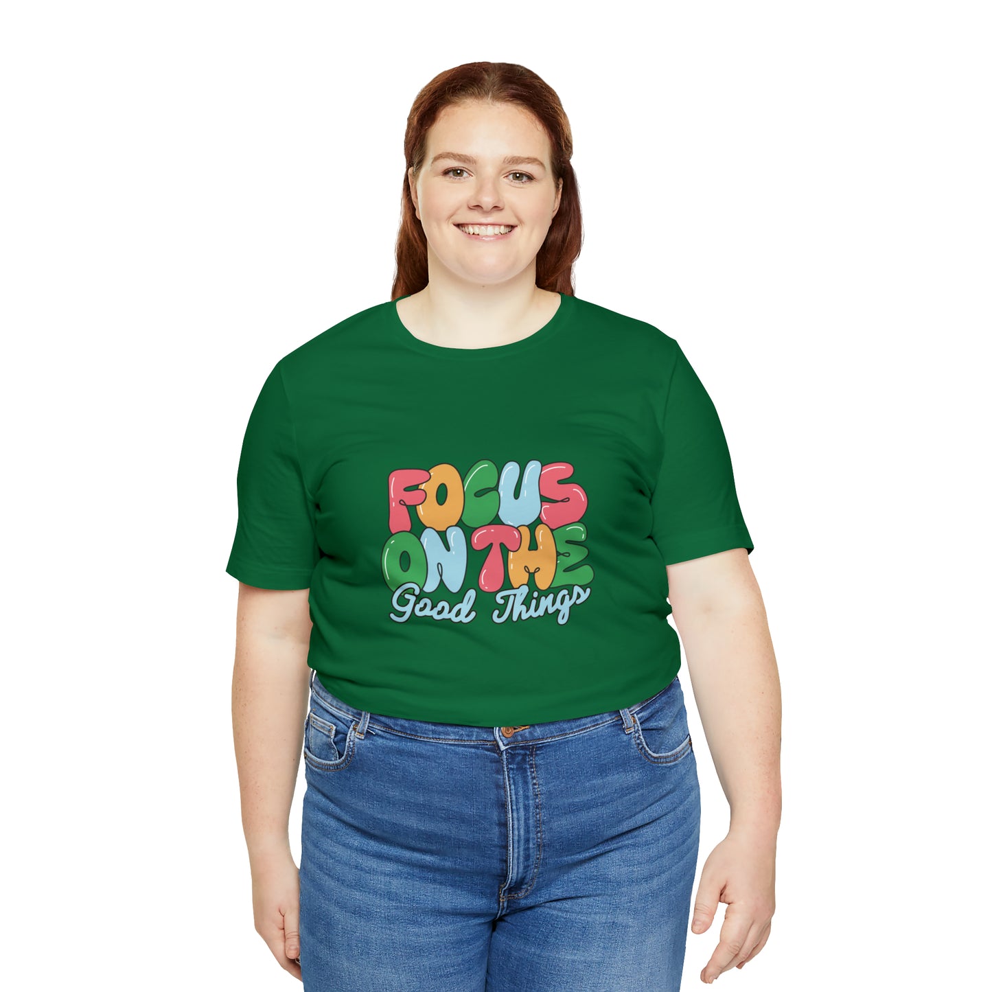 Focus on the good things shirt positive vibes shirt good vibes tee yogawear zen clothes bohemian top Women's Christmas gift for her for him