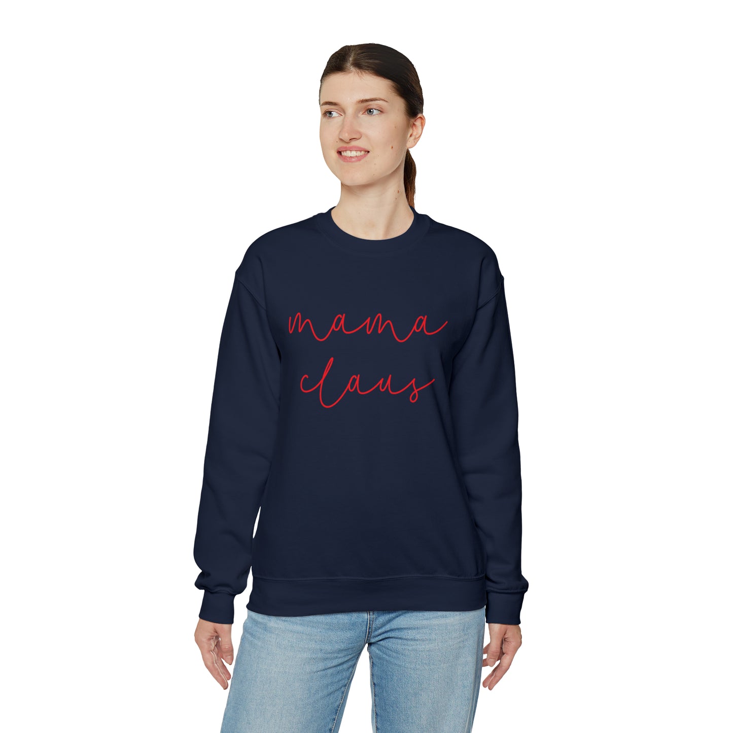 Mama claus sweater Festive AF sweater Merry Bright Christmas sweatshirt gift for her for Women Christmas Sweater,Holiday Christmas gift