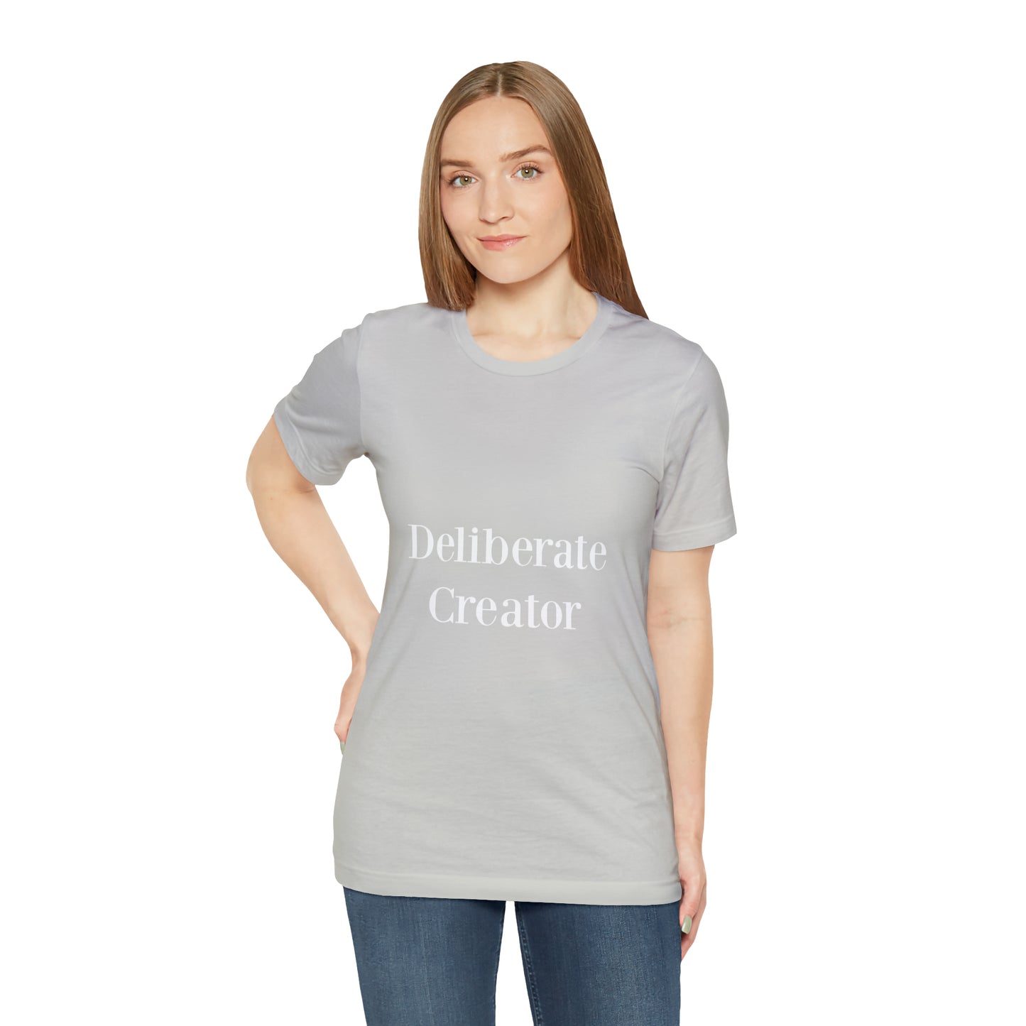 Deliberate creator tee,  Unisex Jersey Short Sleeve Tee