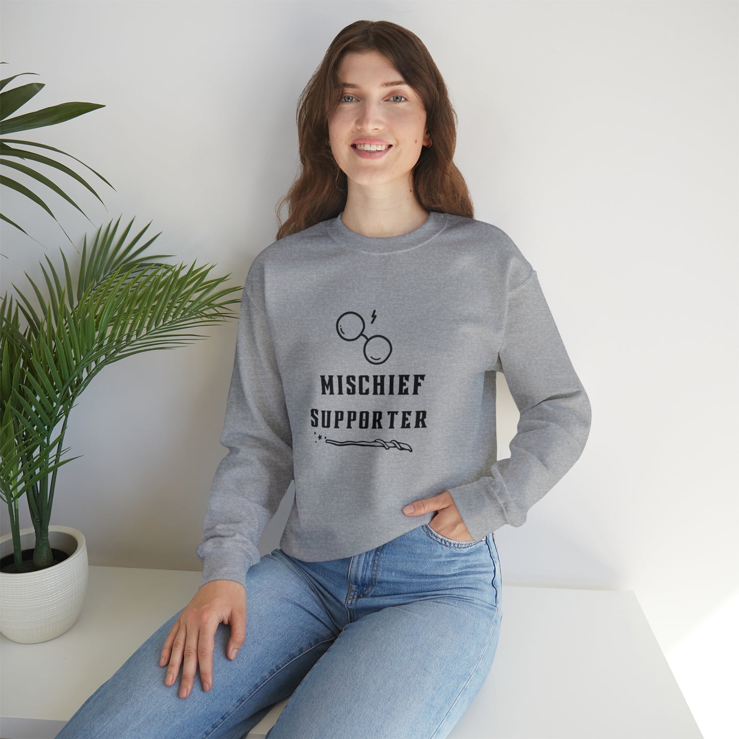 Mischief Manager Hogwarts Alumni sweatshirt, Universal Studios Shirts, wizard House School Merry Christmas gift for her gift for him sweater