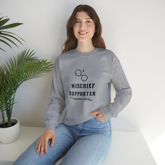 Mischief Manager Hogwarts Alumni sweatshirt, Universal Studios Shirts, wizard House School Merry Christmas gift for her gift for him sweater