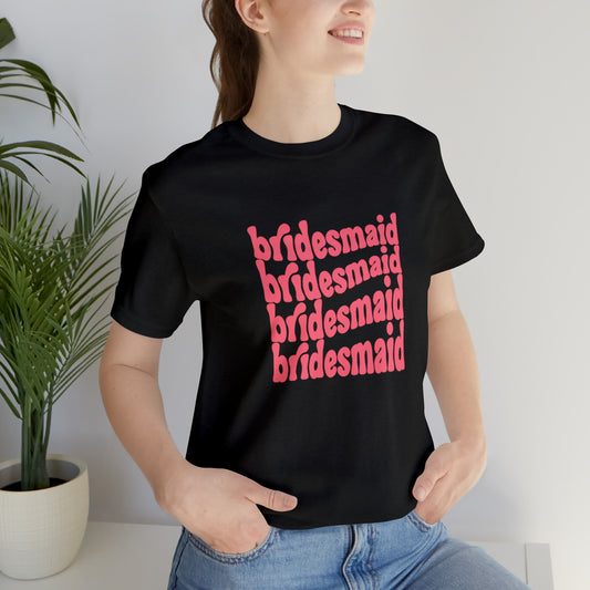 Bridesmaid shirts,Bridesquad bridal party tee, bridesmaid T-shirt,Bridal party shirts, Best friend shower gift,gift for her,Wifey Shirt