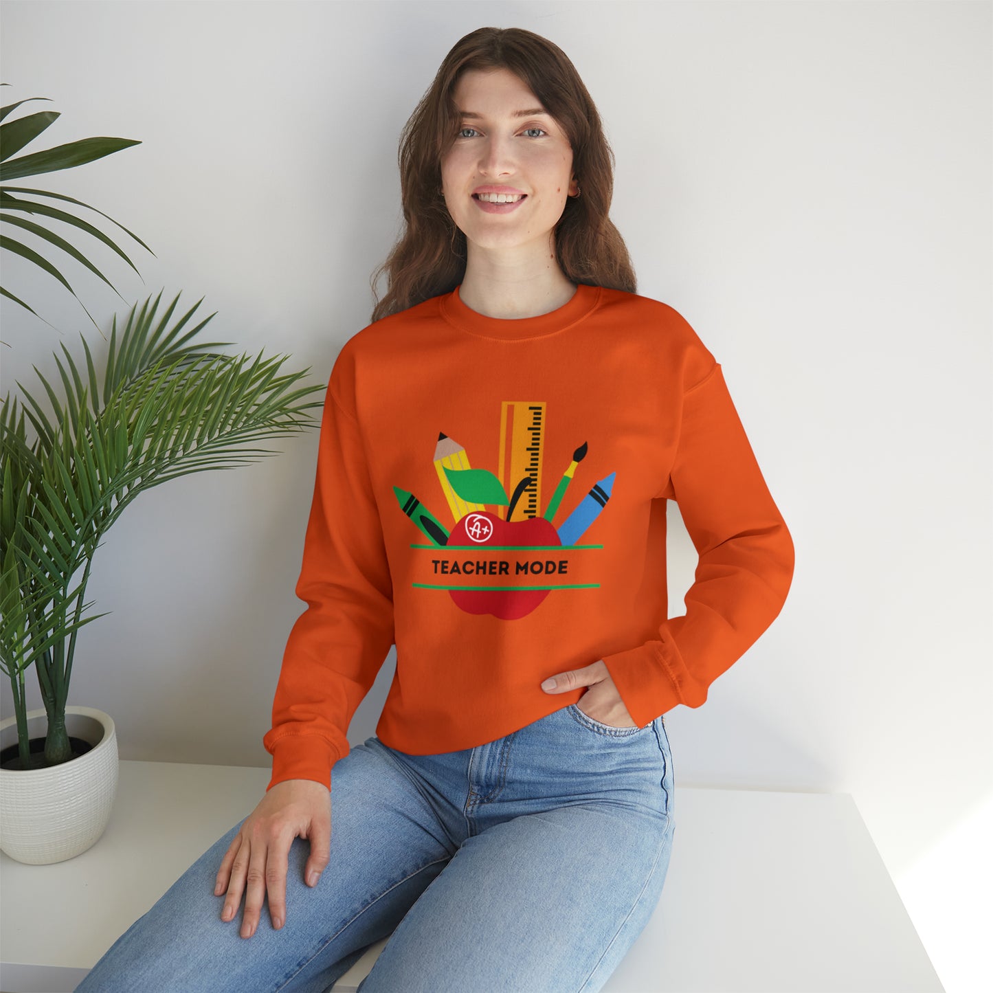 Teach love inspire sweatshirt Teacher mode sweater, Homeschooling sweatshirt,teacher mom shirt, hoodie teacher shirt Boss lady shirt,unisex