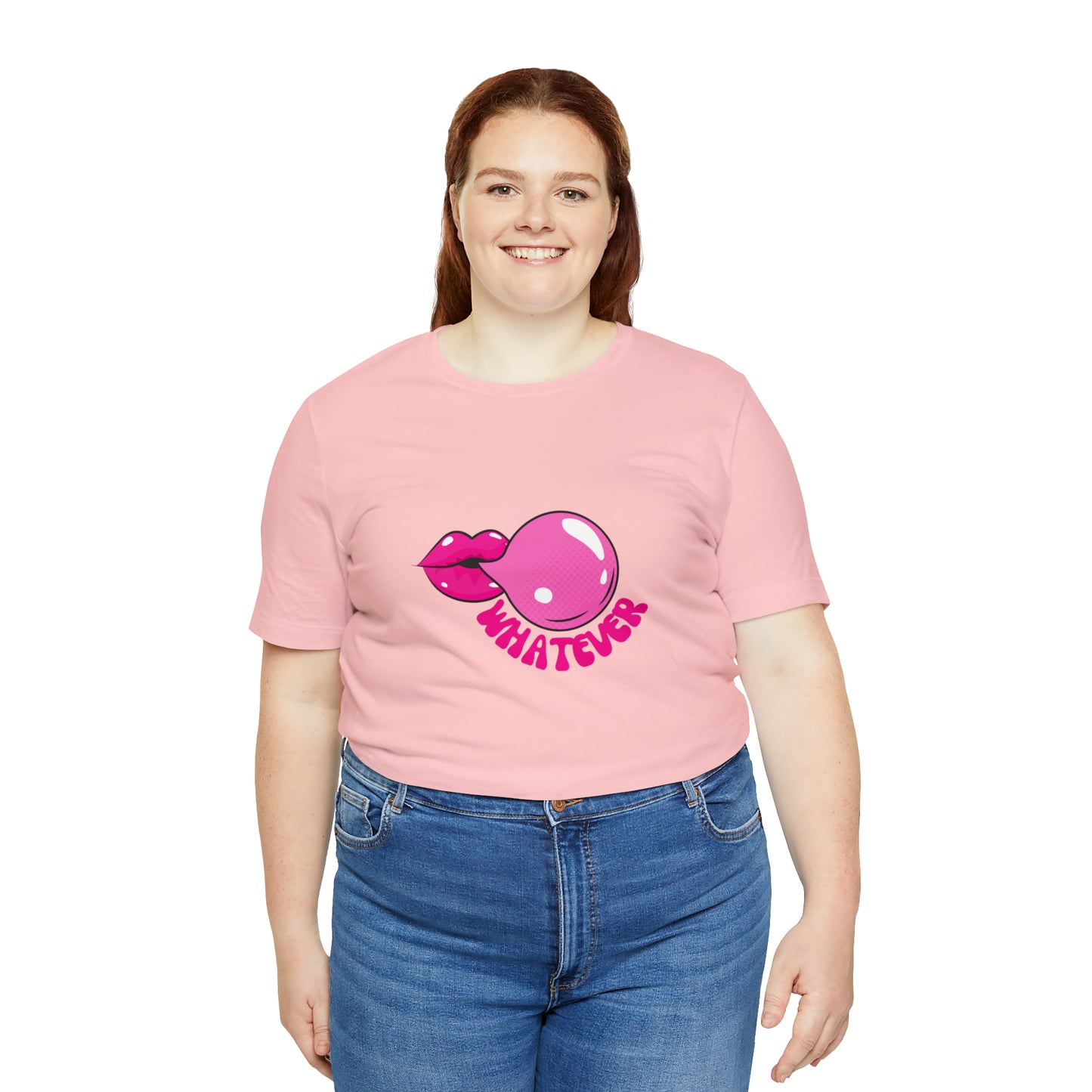 Whatever bubblegum T-Shirt Aesthetic Shirt Trendy Shirt Shirt With Words On Back Positive Gift for him Gift for her boho shirt hippie soul