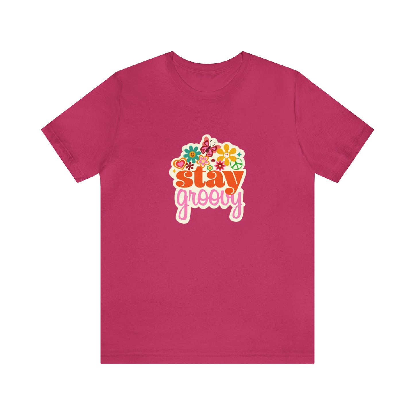 Stay Groovy t-shirt, Hippie shirt, good vibes shirt, summer fun style gift,travel shirt,best friend trip vacation trip