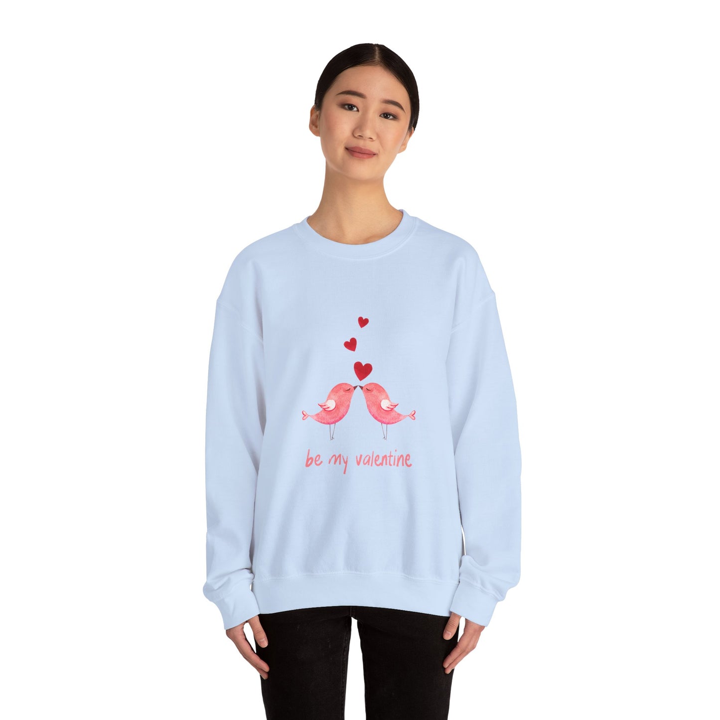 Bird Love sweater be my valentines Day sweatshirt valentines day shirt best friend gift for her Unisex owl sweater Love shirt holiday gift