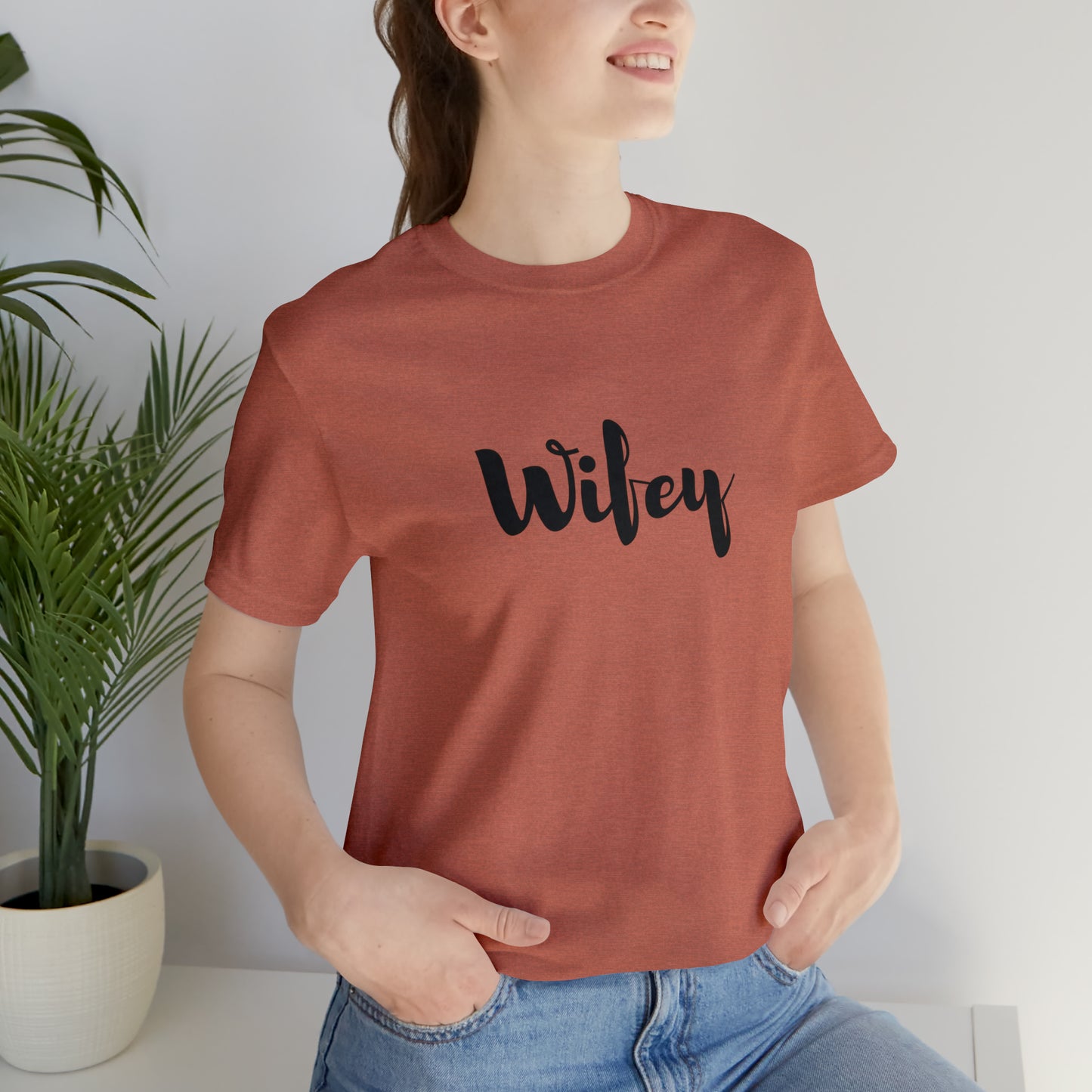 Wifey T-shirt, Wifey anniversary gift, Bridal party shirts, shower gift, Wife gift for her, Wifey Top, Wifey Sweater, Mrs clothes