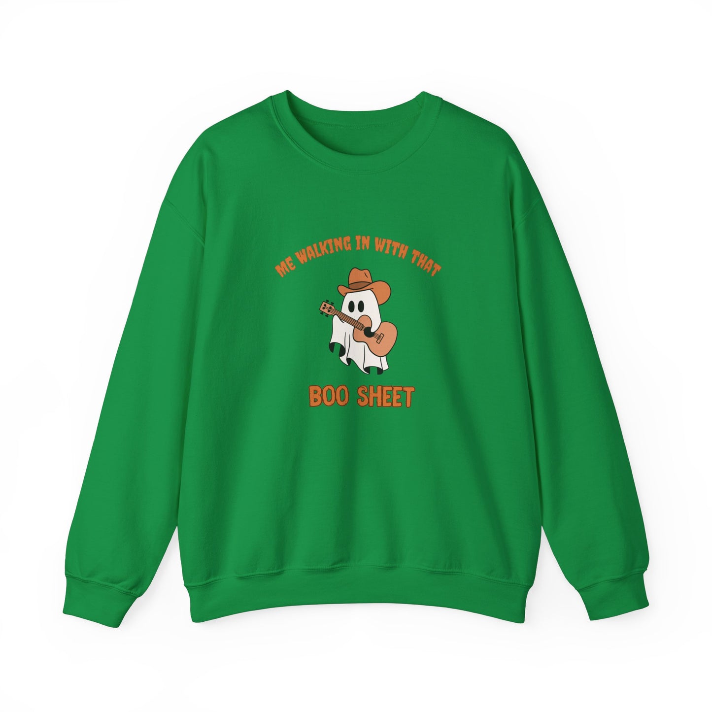 Funny Boo sheet sweater Halloween sweater ghost fallleaves sweater Halloween Sweatshirt  shirt Era Tour sweater best friend gift Unisex gift