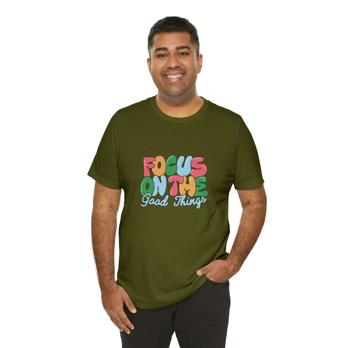 Focus on the good things shirt positive vibes shirt good vibes tee yogawear zen clothes bohemian top Women's Christmas gift for her for him