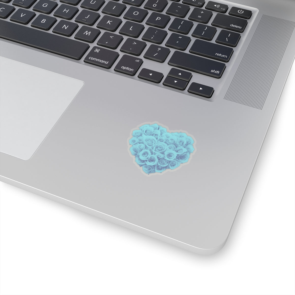 Blue Heart of roses sticker pink heart sticker selfcare sticker life Motivating sticker keep trying sticker gift forher giftforhim girlboss