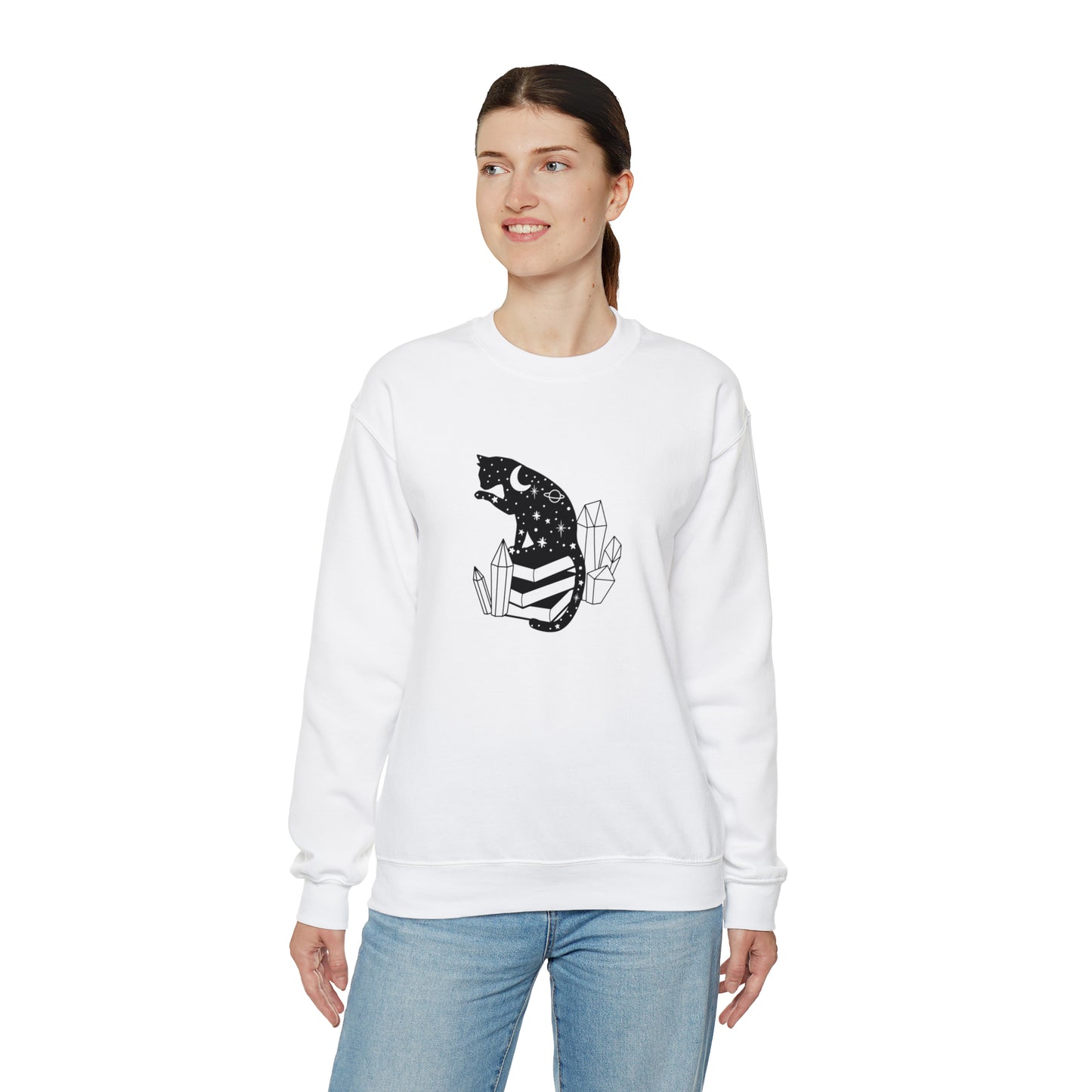 Cat lover Sweatshirt book lover sweater funny train human shirt cat Shirt Halloween Cat Sweatshirt Gift for Cat Lover Gift for Cat Mom Gift
