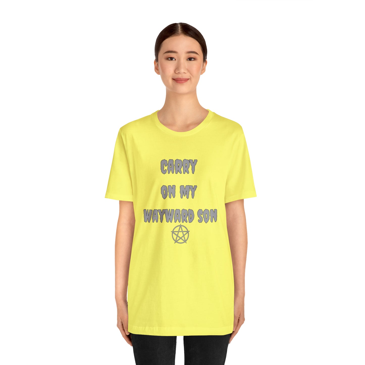 Supernatural shirts Carry on my wayward son gift shirts, Father's day gifts,gift for Dad vacation shirt, best friend, Christmas gift