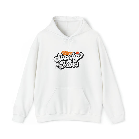 Spooky vibes sweater Trick or treat Halloween sweatshirt Vintage fall leaves Halloween Sweatshirt Spooky Season Halloween Sweater Christmas