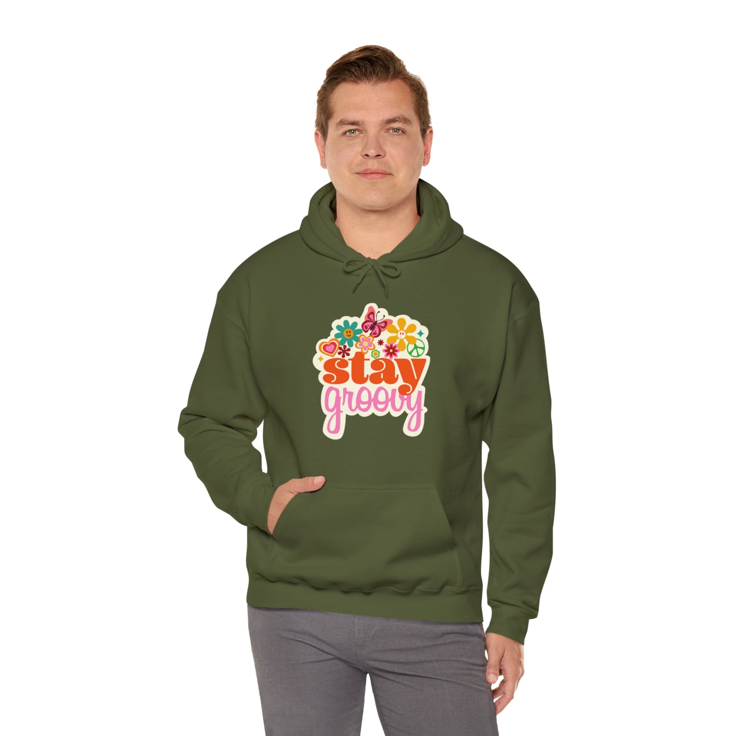 Stay Groovy Hoodie, Hippie Hoodie, good vibes hoodie, Fun Summer shirt, Birthday gift for her, Galantine gift for her,best friend gift, vac