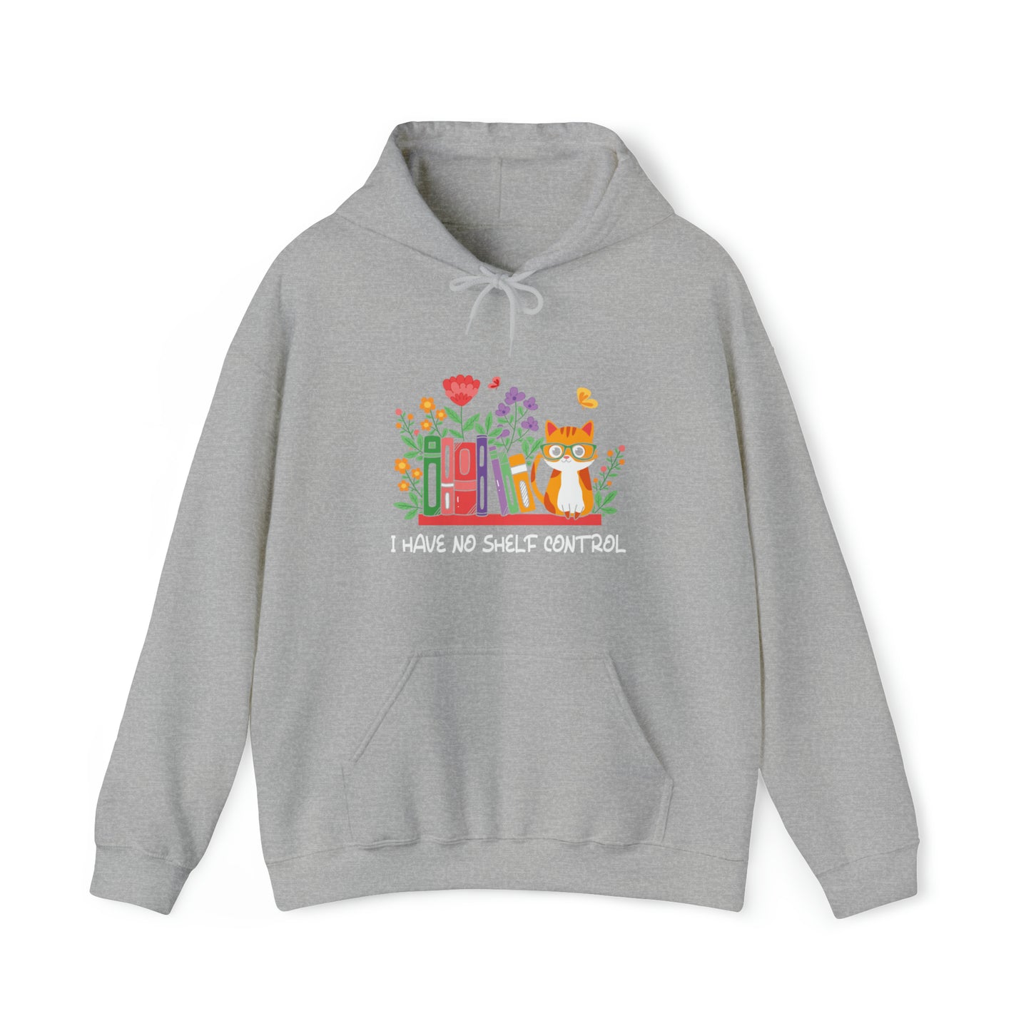 Cat lover hoodie book lover sweater BookShelf control orange cat Shirt Halloween Cat Sweatshirt Gift for Cat Lover Gift for Cat Mom Gift