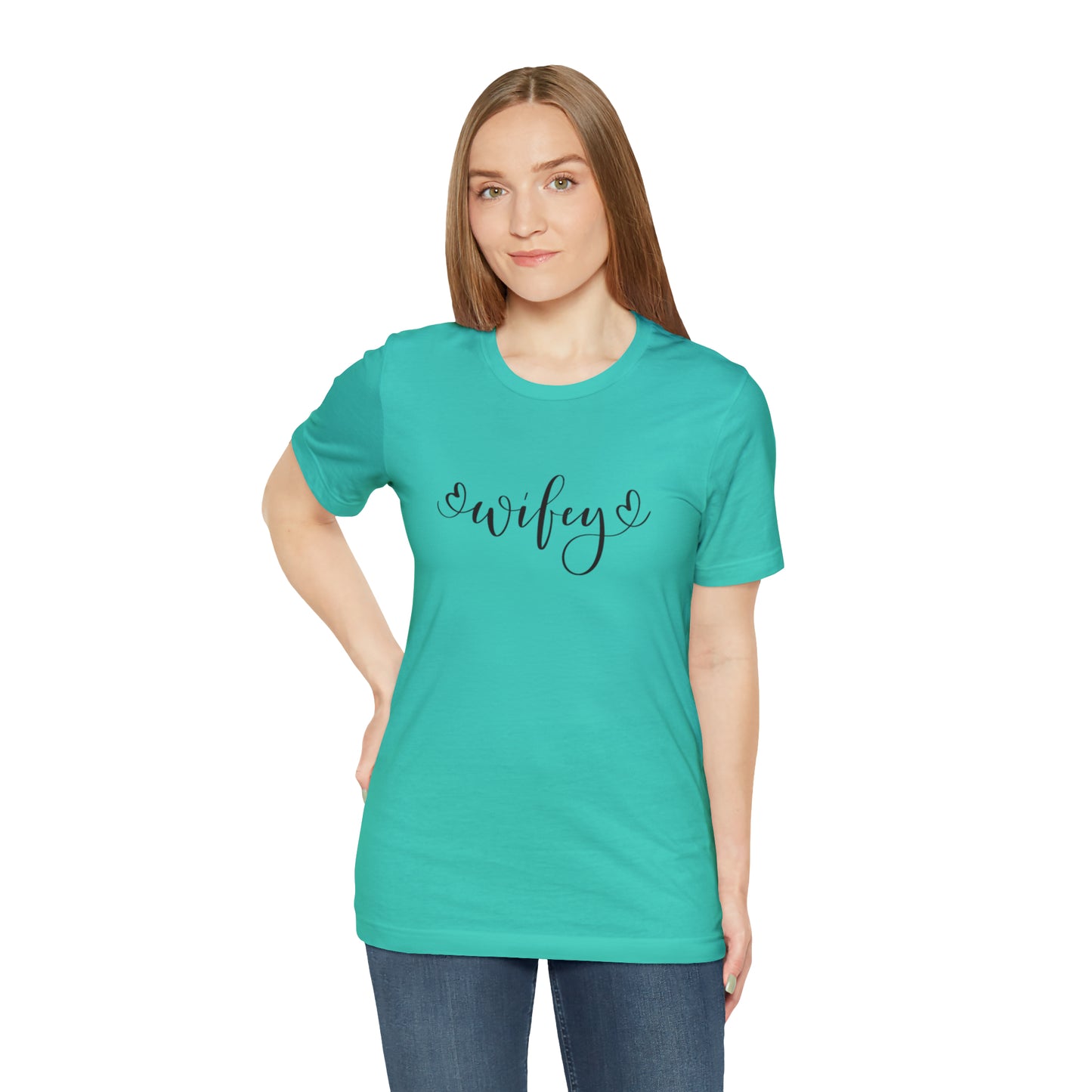 Wifey T-shirt, Wifey anniversary gift, Bridal party shirts, shower gift, Wife gift for her, Wifey Top, Wifey Sweater, Mrs clothes