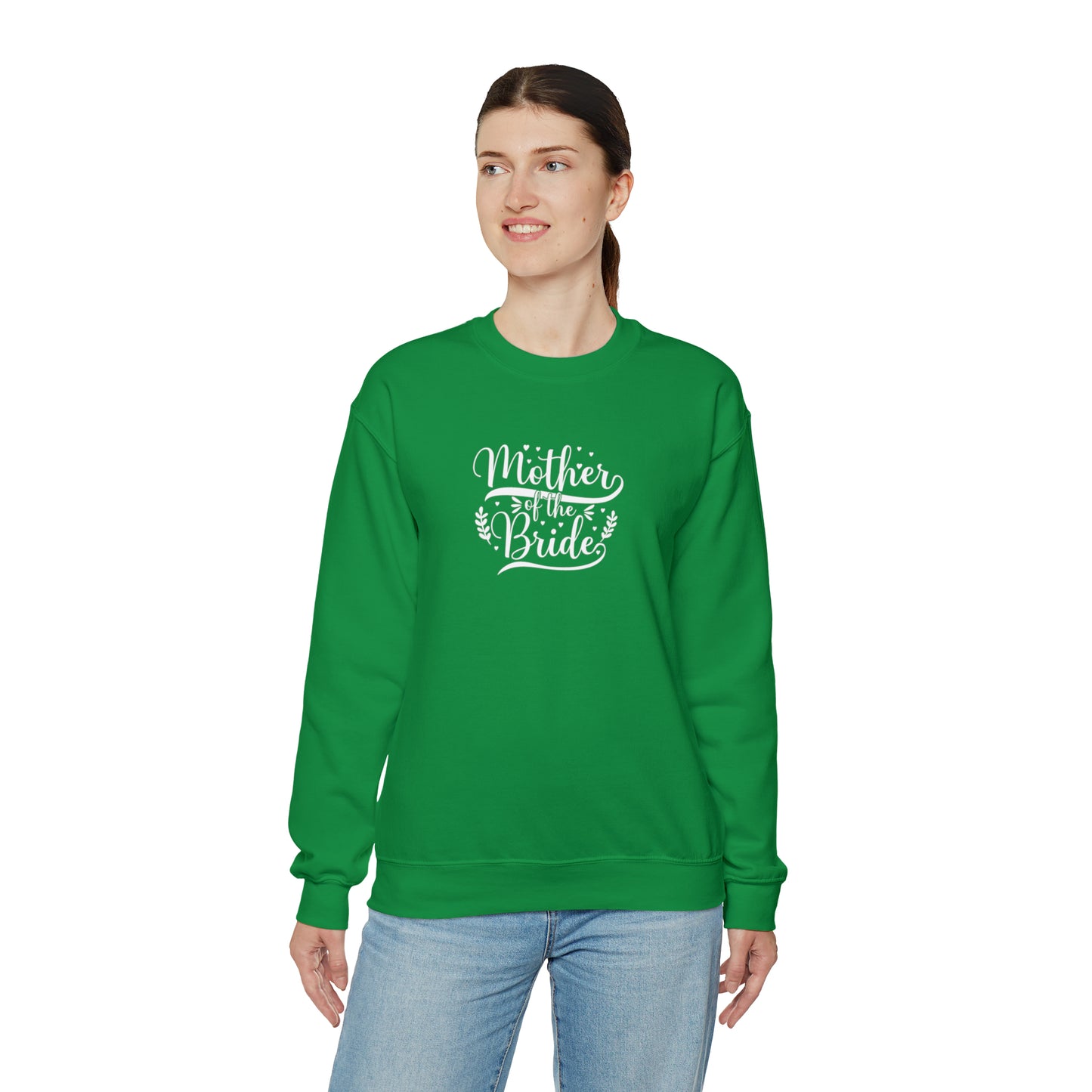 Mother of the bride sweatshirt, Red wedding attire, gift for Mom, bridal party clothes, yoga wear for her, for him, Birthday gift for her