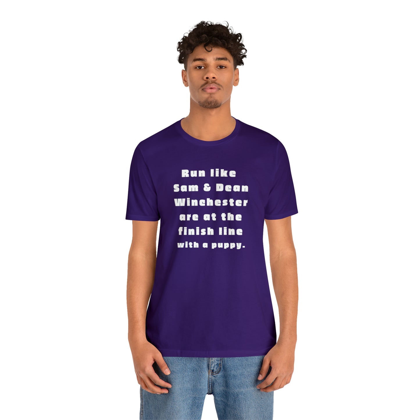 Winchester fans work out shirt Gym top sam and dean Tshirt Gift for her Gift for him Funny gift for her gift for him yoga Women's Tee