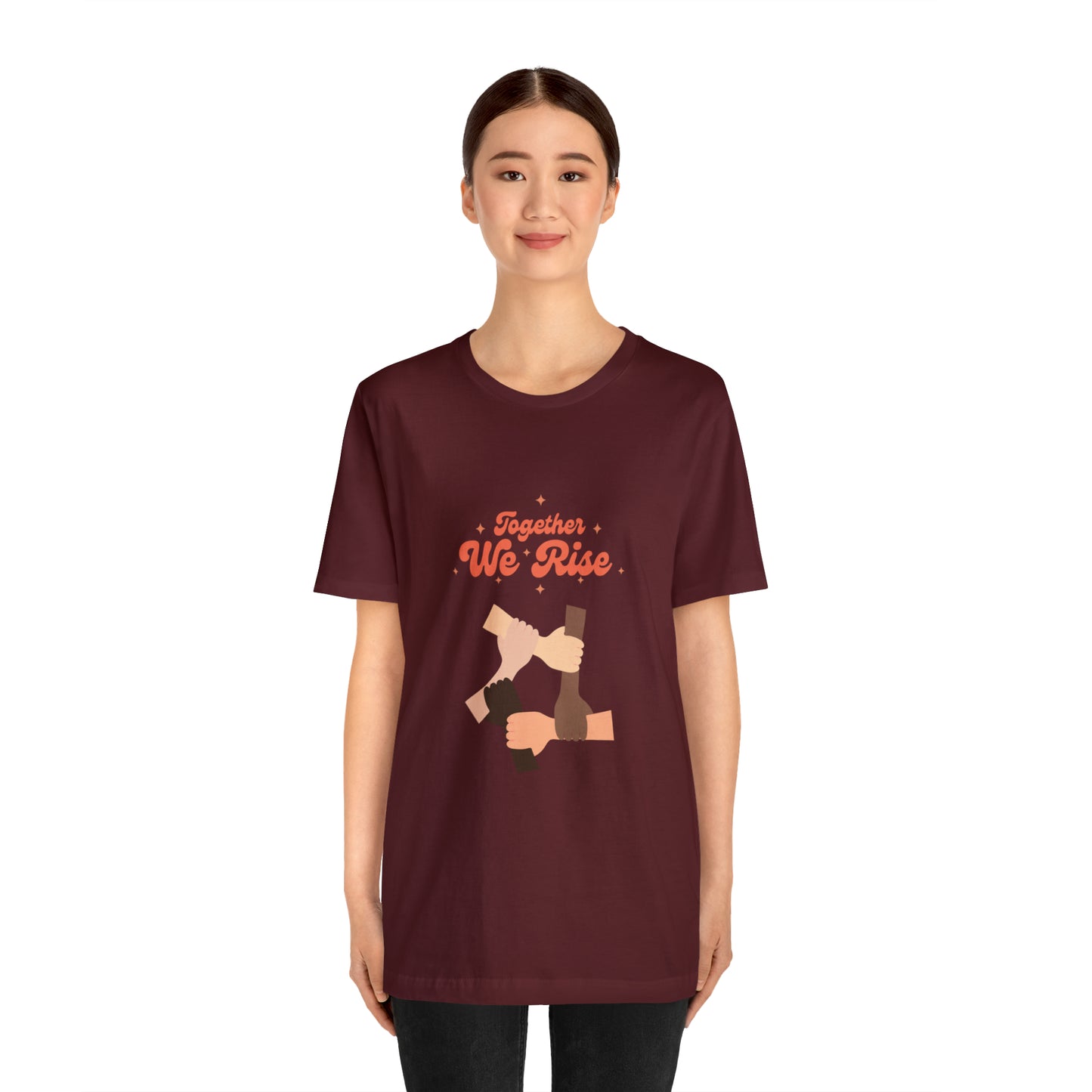 Unity Tshirt Equality shirt Together we rise shirt Focus on the good things shirt positive vibes shirt good vibes zen clothes Christmas