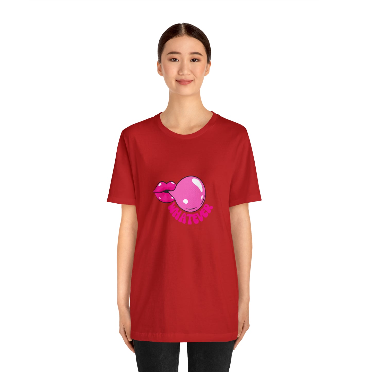 Whatever bubblegum T-Shirt Aesthetic Shirt Trendy Shirt Shirt With Words On Back Positive Gift for him Gift for her boho shirt hippie soul