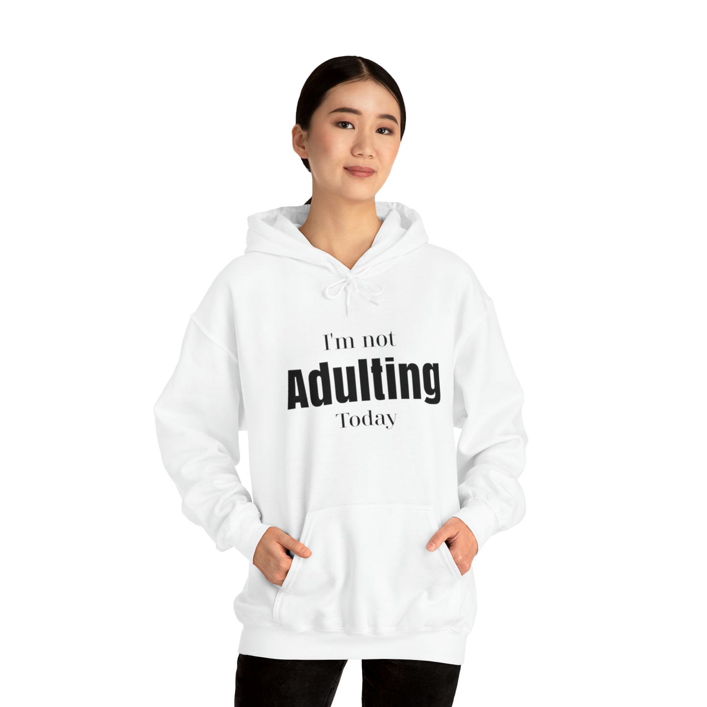 Adulting Sweatshirt unisex, I'm not adulting today, Funny adulting shirt Christmas Sweater,Christmas boss mom,Holiday Christmas gift