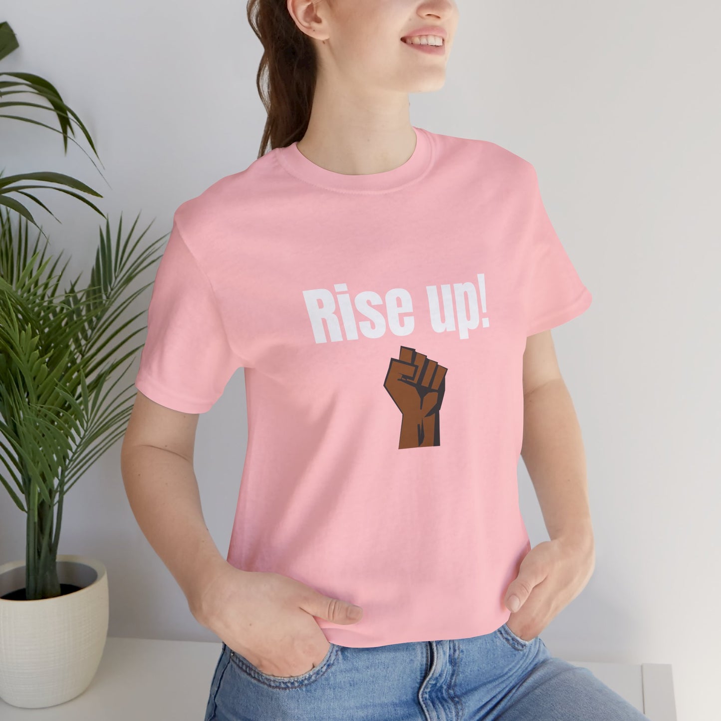 Rise up shirt, march protest shirt manifesting shirt girlboss shirt funny shirt vacay vibes shirt mama Unisex best friend vacation