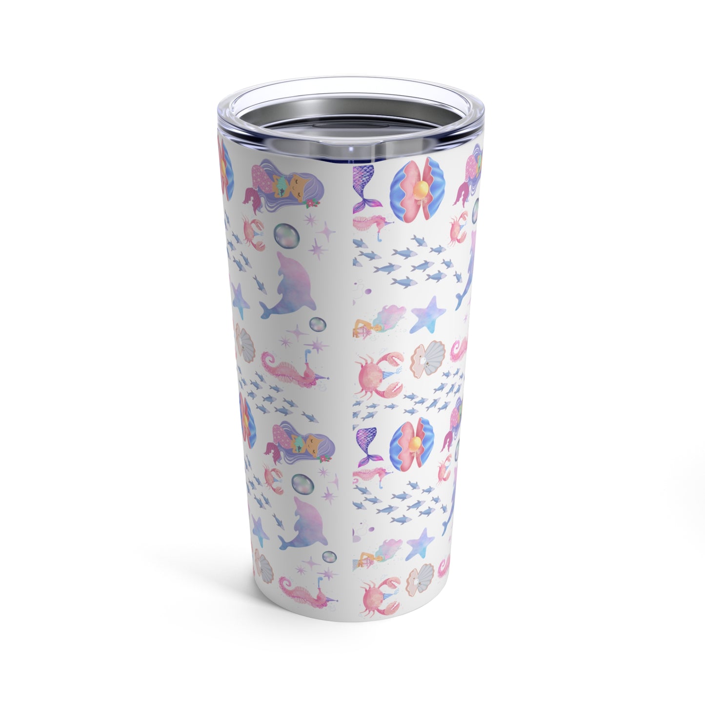 Mermaid birthday gift tumbler Birthday party gift for her Appreciation week skinny Steel Tumbler 20oz Christmas gift